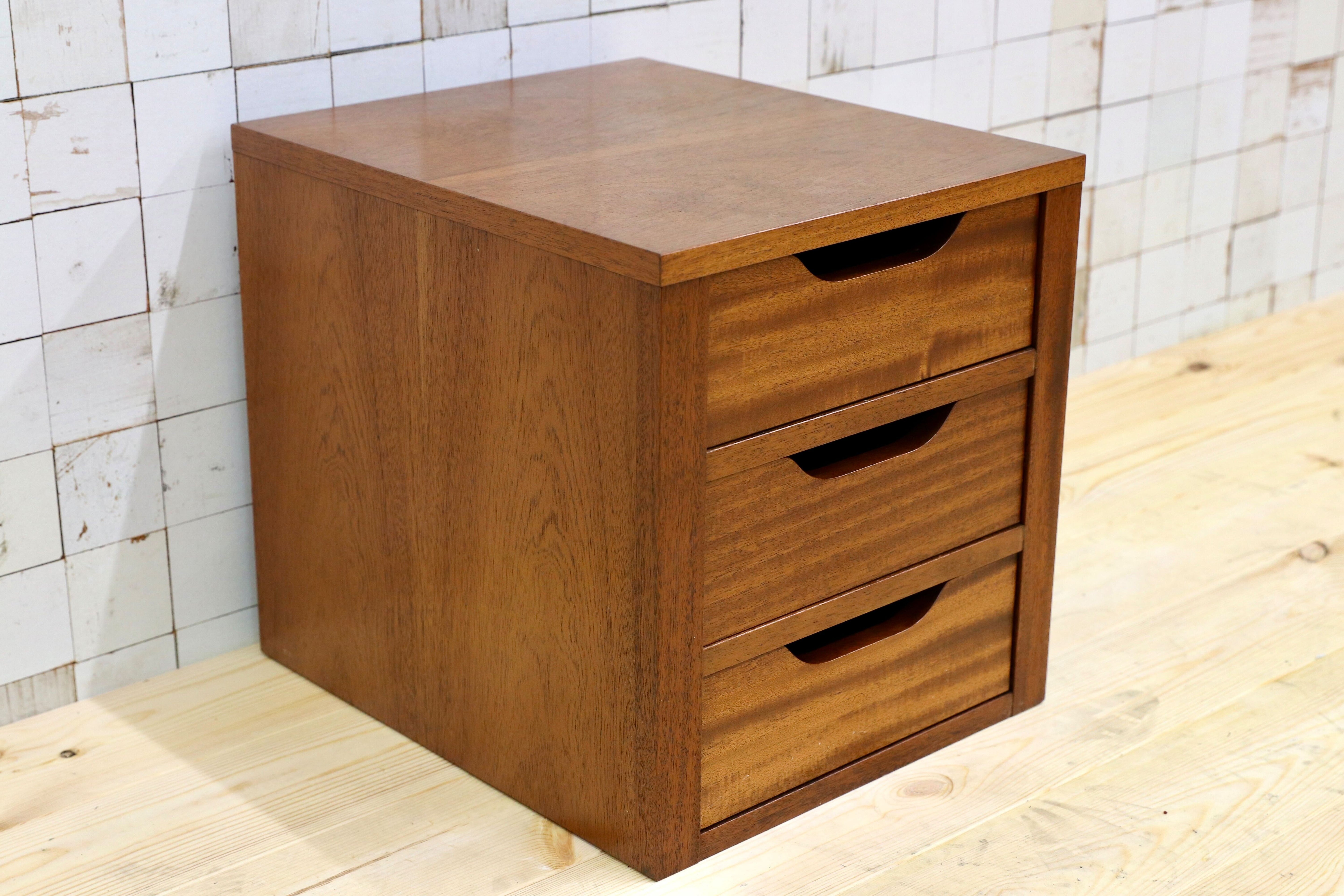 GMHS38○DREXEL HERITAGE / ドレクセルヘリテイジ ミニチェスト 子引き出し 収納家具 マホガニー オーク 無垢材 ヴィンテージ 稀少
