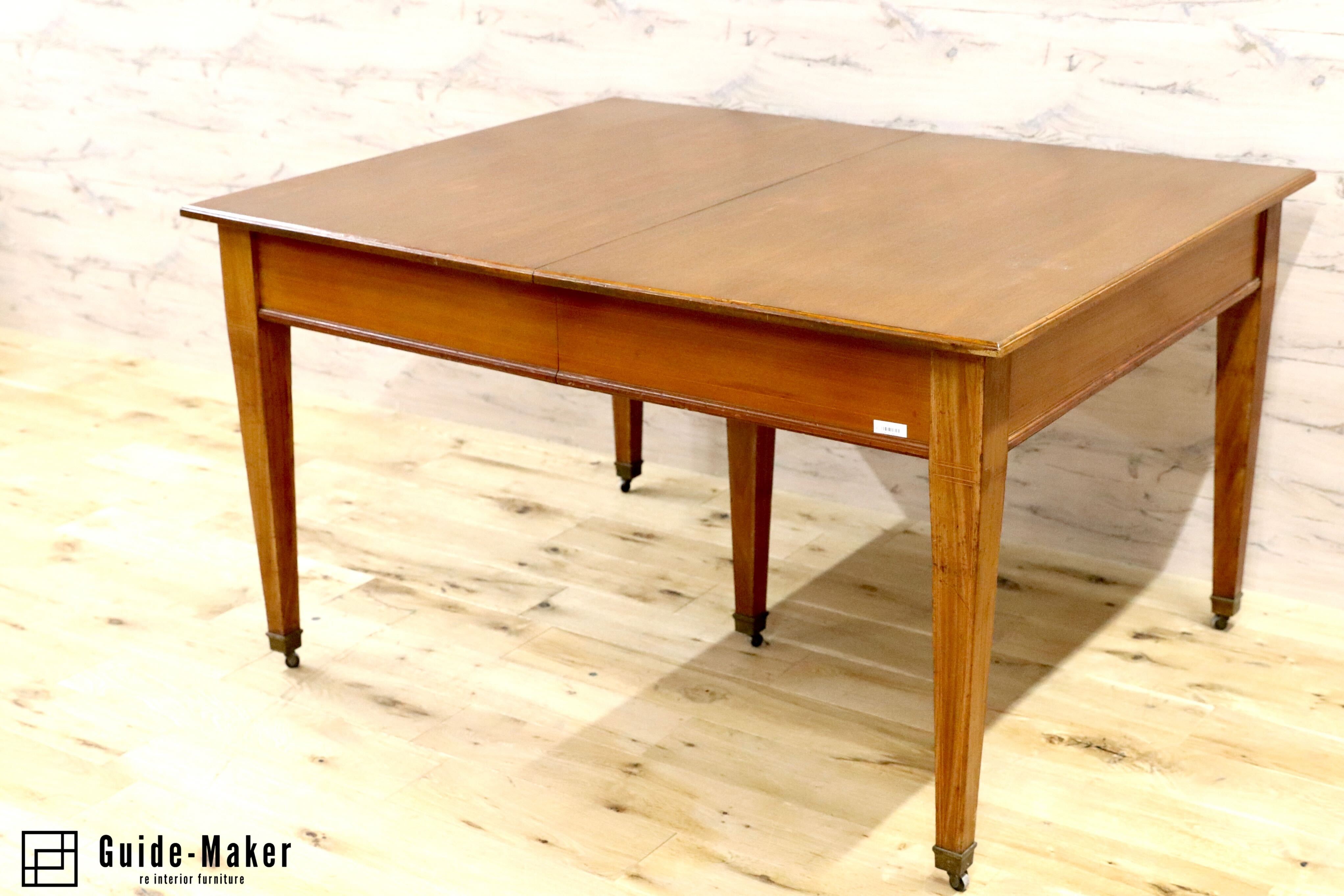 GMFH427○Kunst & Mobel Etablissement 北欧 ヴィンテージ ダイニングテーブル 食卓テーブル 店舗什器 デンマーク 超希少