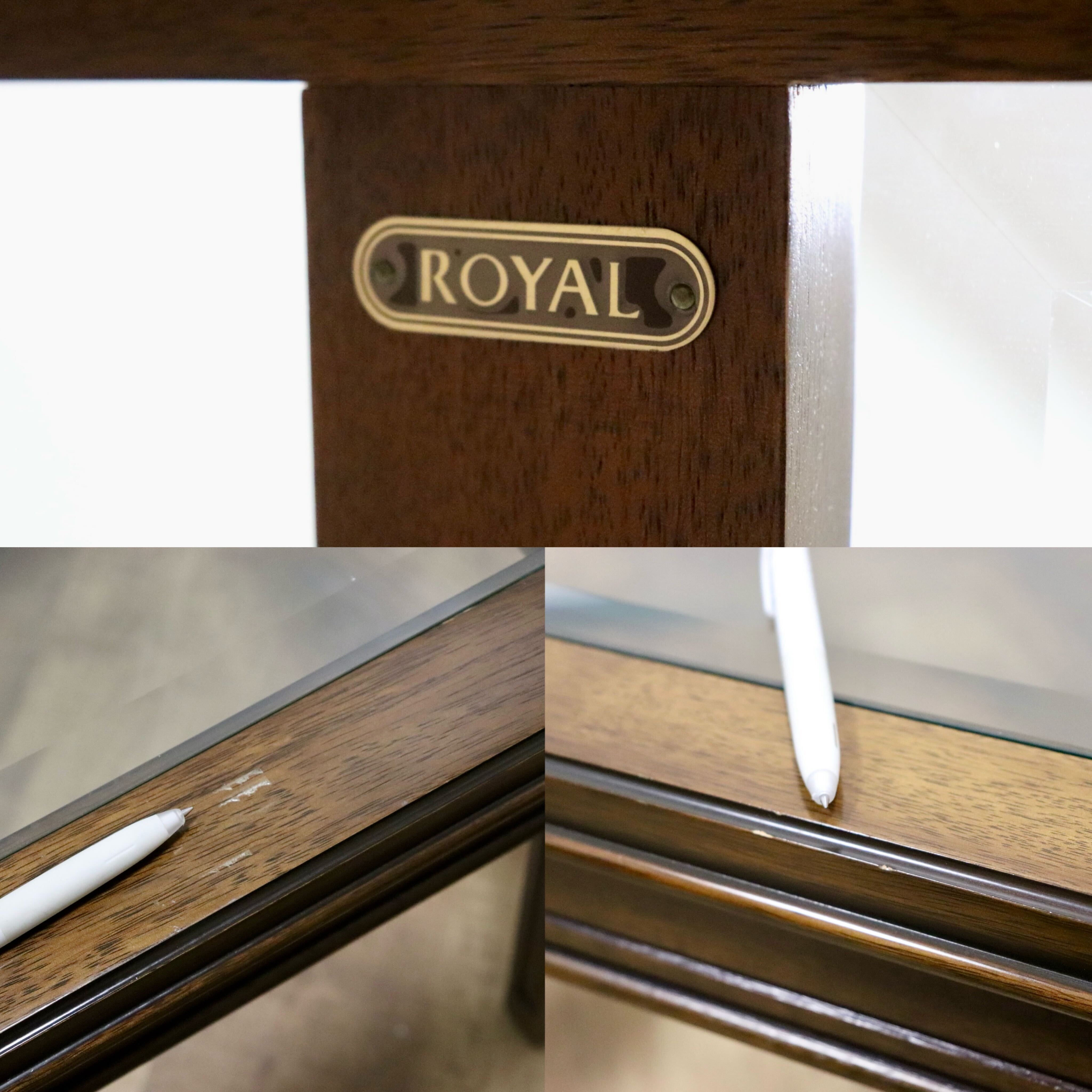 GMHS412○maruni / マルニ 地中海 ROYAL ロイヤル センターテーブル リビングテーブル ガラステーブル ヨーロピアン クラシック 展示品