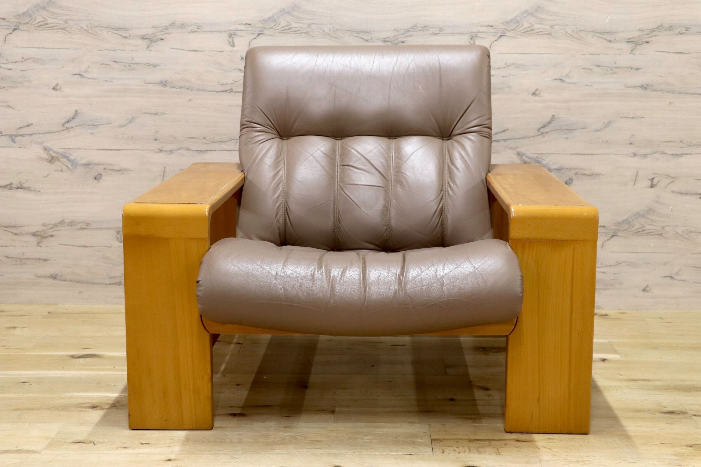 GMIH453B○karimoku / カリモク オールドカリモク ラウンジチェア パーソナルチェア 椅子 シングルソファ モダン ヴィンテージ