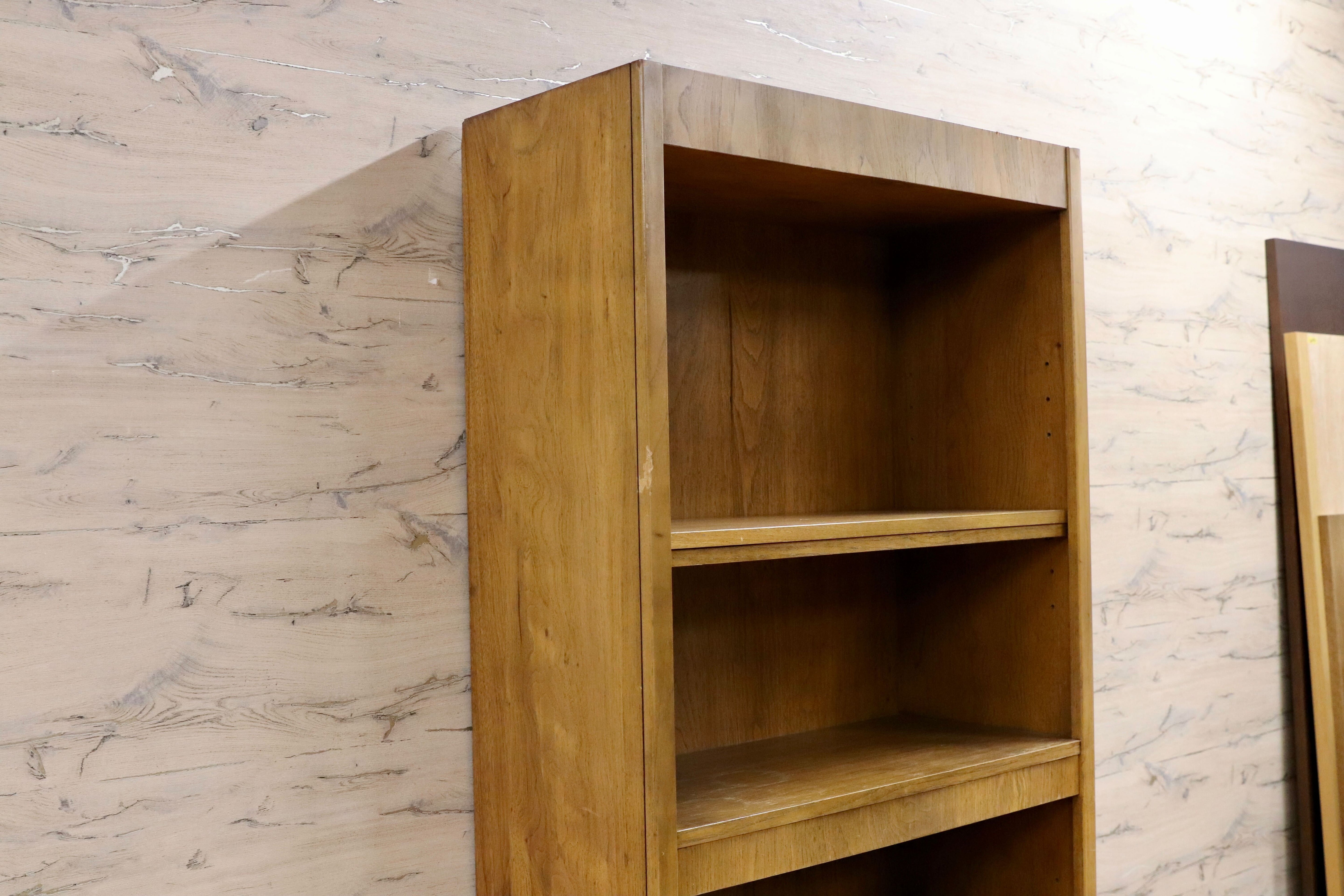 GMIK684○ドレクセル風 アメリカ ヴィンテージ ブックシェルフ ブックキャビネット ラック 棚 キャビネット 書棚 本棚 US