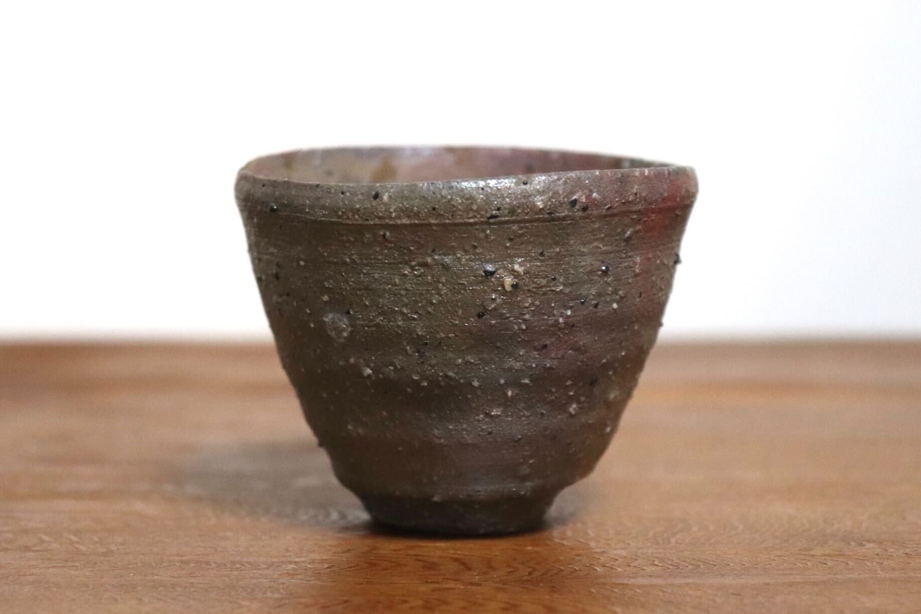 GMIO511G◯市野悟窯 市野哲次 丹波焼 ぐいのみ 酒器 陶器 丹波篠山 伝統工芸 未使用