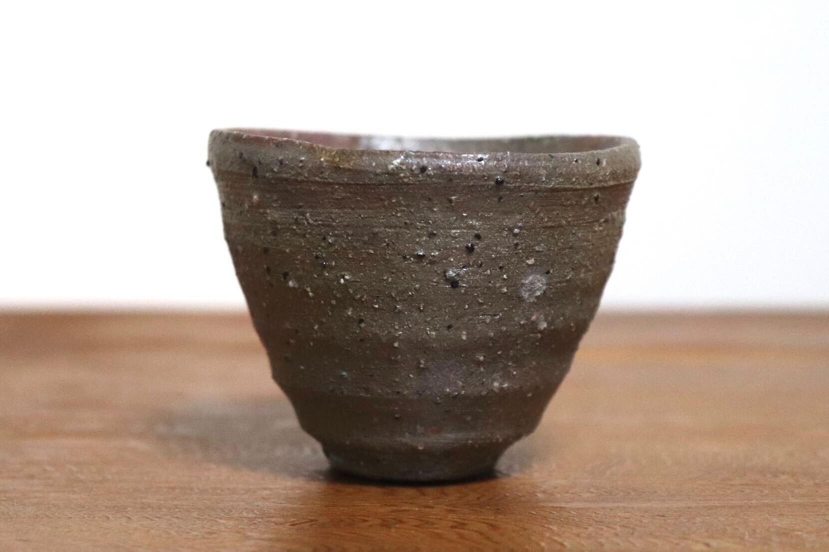 GMIO511G◯市野悟窯 市野哲次 丹波焼 ぐいのみ 酒器 陶器 丹波篠山 伝統工芸 未使用