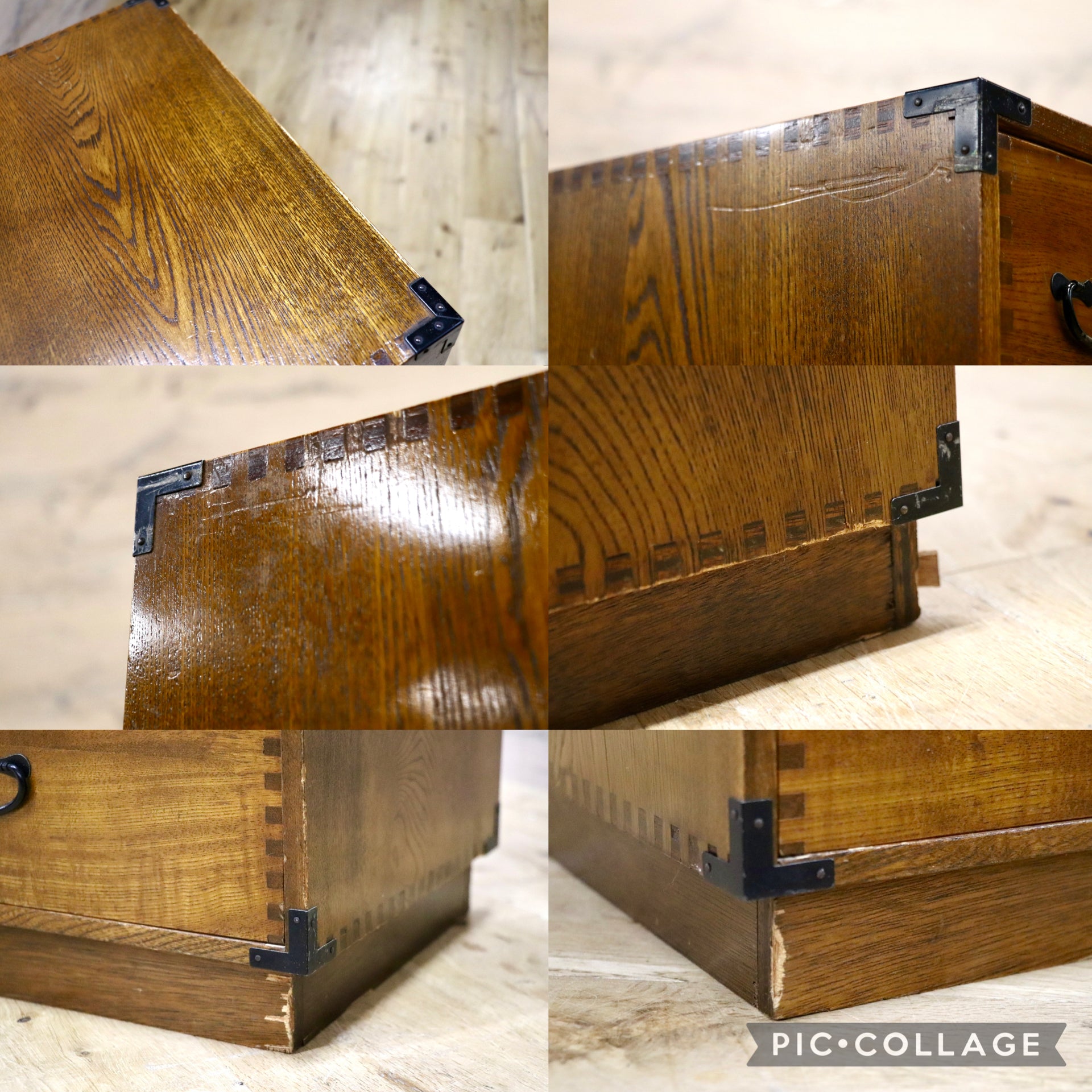 GMJH169B○民芸家具 整理箪笥 チェスト 収納家具 多段チェスト スリムチェスト 和家具 古民家 和室 和モダン レトロ