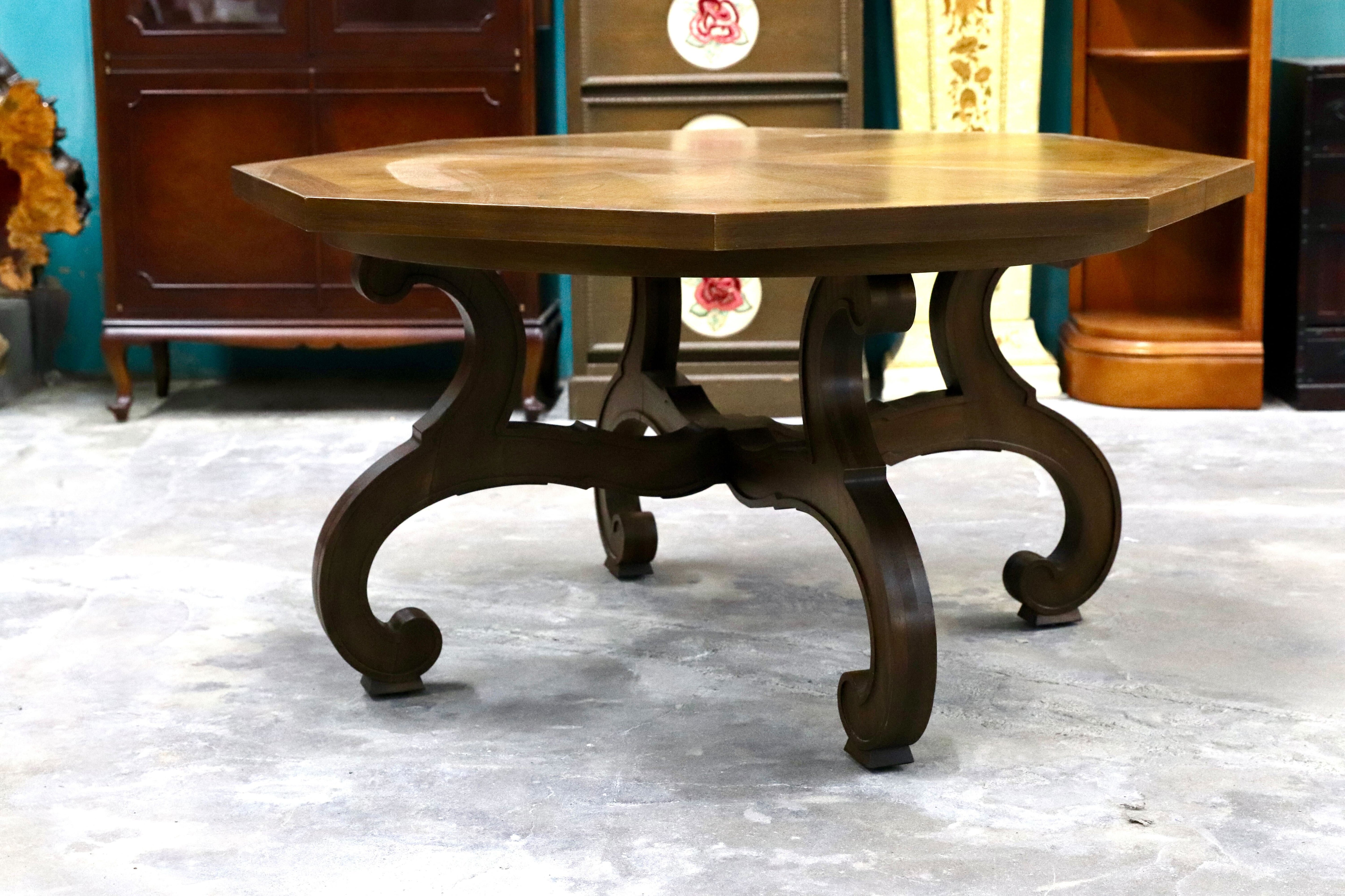 GMIK494○DREXEL HERITAGE / ドレクセルヘリテイジ エスペラント ダイニングテーブル 食卓テーブル クラシック 希少 ヴィンテージ 約66万