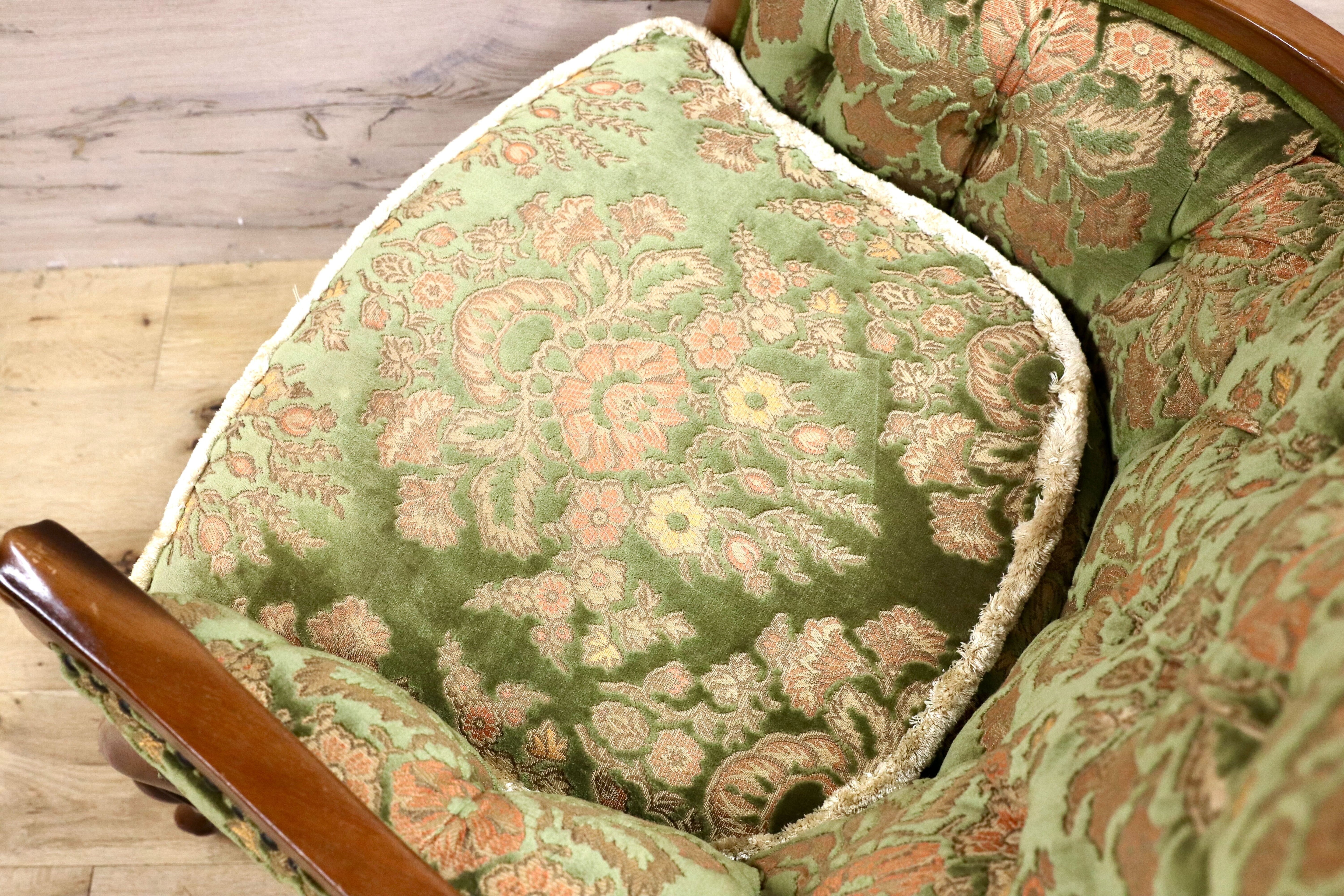 GMHH73A○maruni / マルニ オールドマルニ 1人掛けソファ シングルソファ ラウンジチェア クラシック 応接 ハイバックチェア