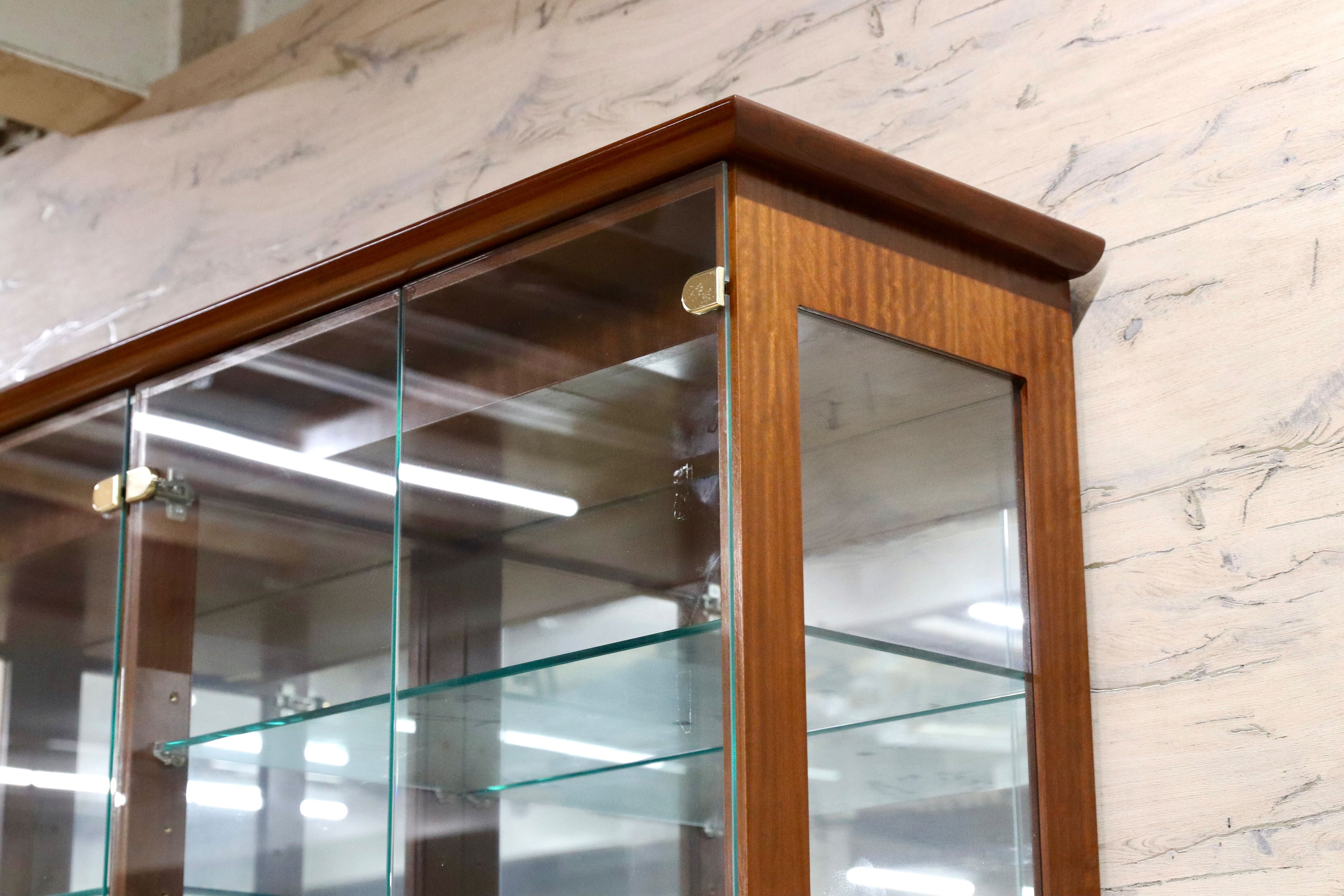 GMHK455○domani / ドマーニ Forza フォルザ 飾り棚 キャビネット リビングボード ダニエラ材 カリモク最高峰 定価約121万