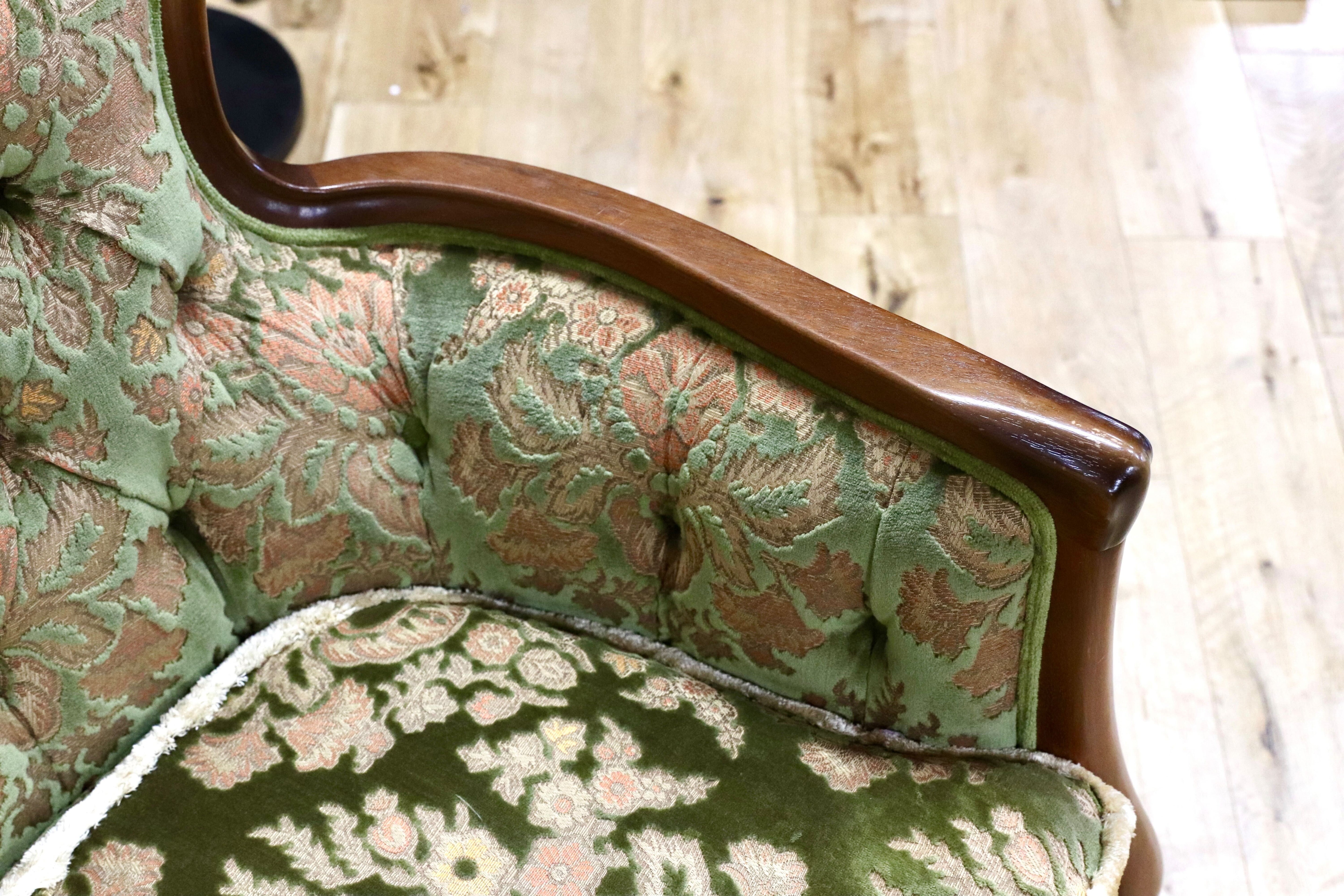 GMHH73A○maruni / マルニ オールドマルニ 1人掛けソファ シングルソファ ラウンジチェア クラシック 応接 ハイバックチェア