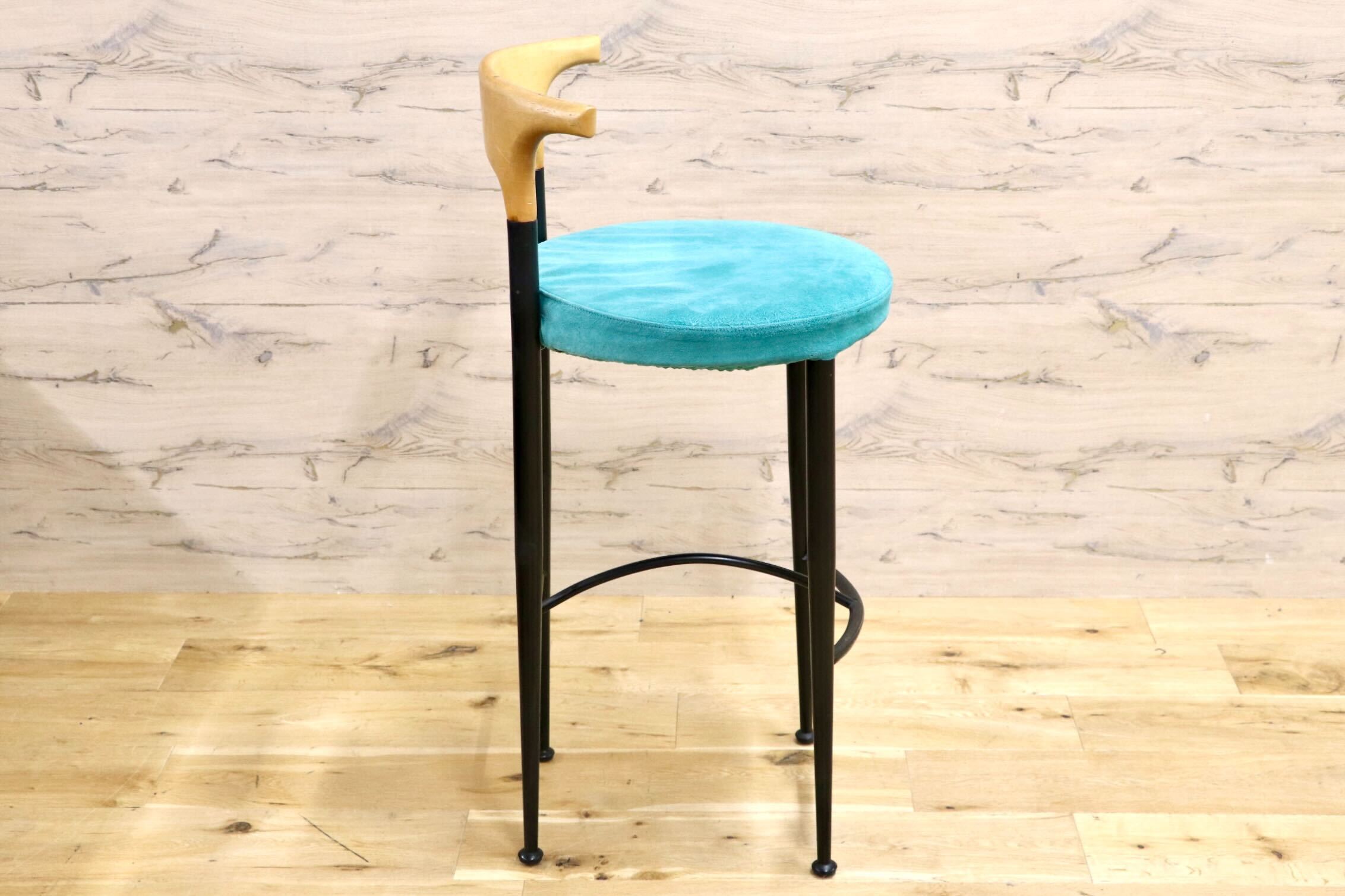 GMIS880B○モダン 北欧スタイル カウンターチェア バースツール ダイニングチェア ハイスツール スチールフレーム カバーリング