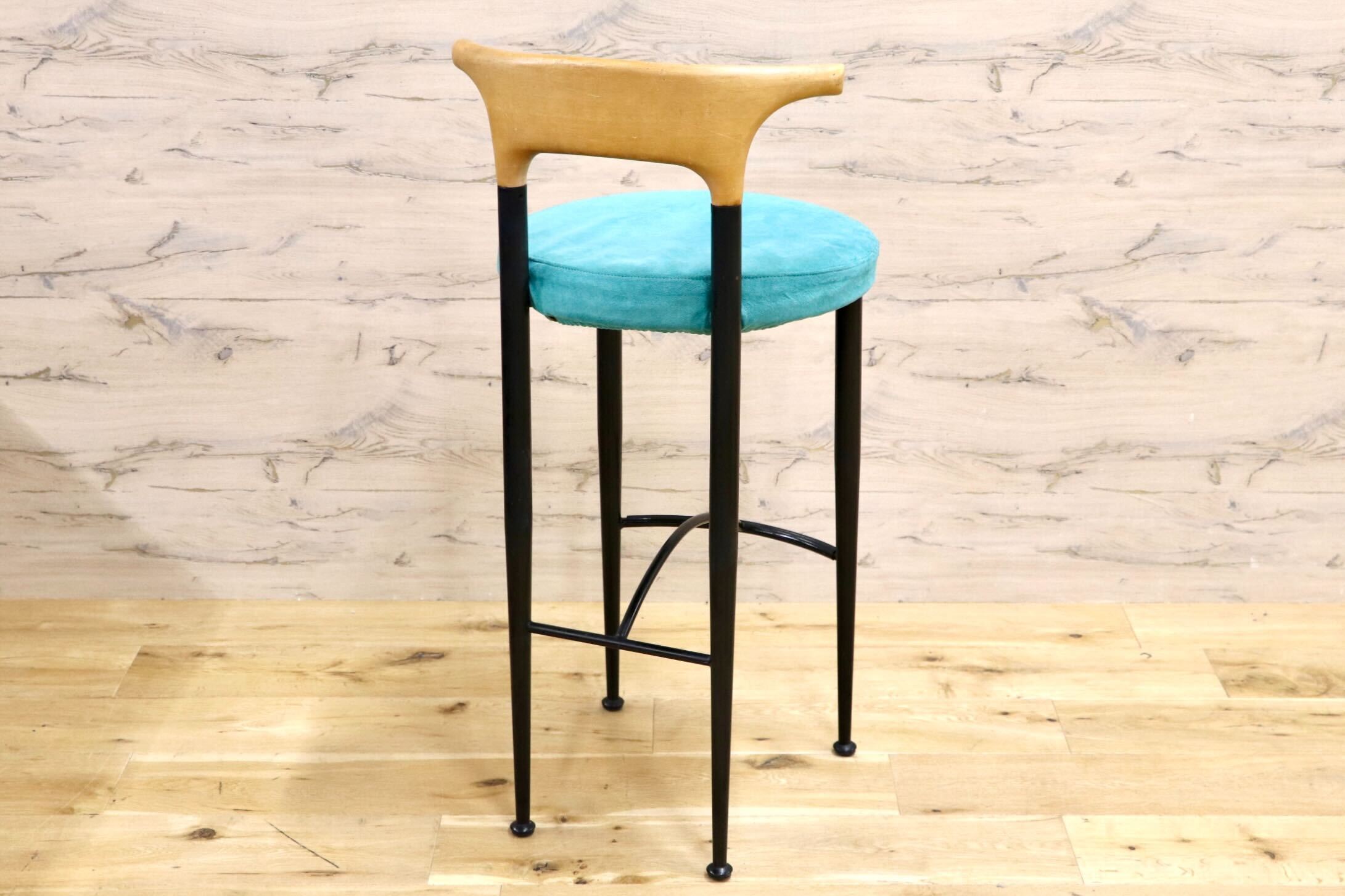 GMIS880B○モダン 北欧スタイル カウンターチェア バースツール ダイニングチェア ハイスツール スチールフレーム カバーリング