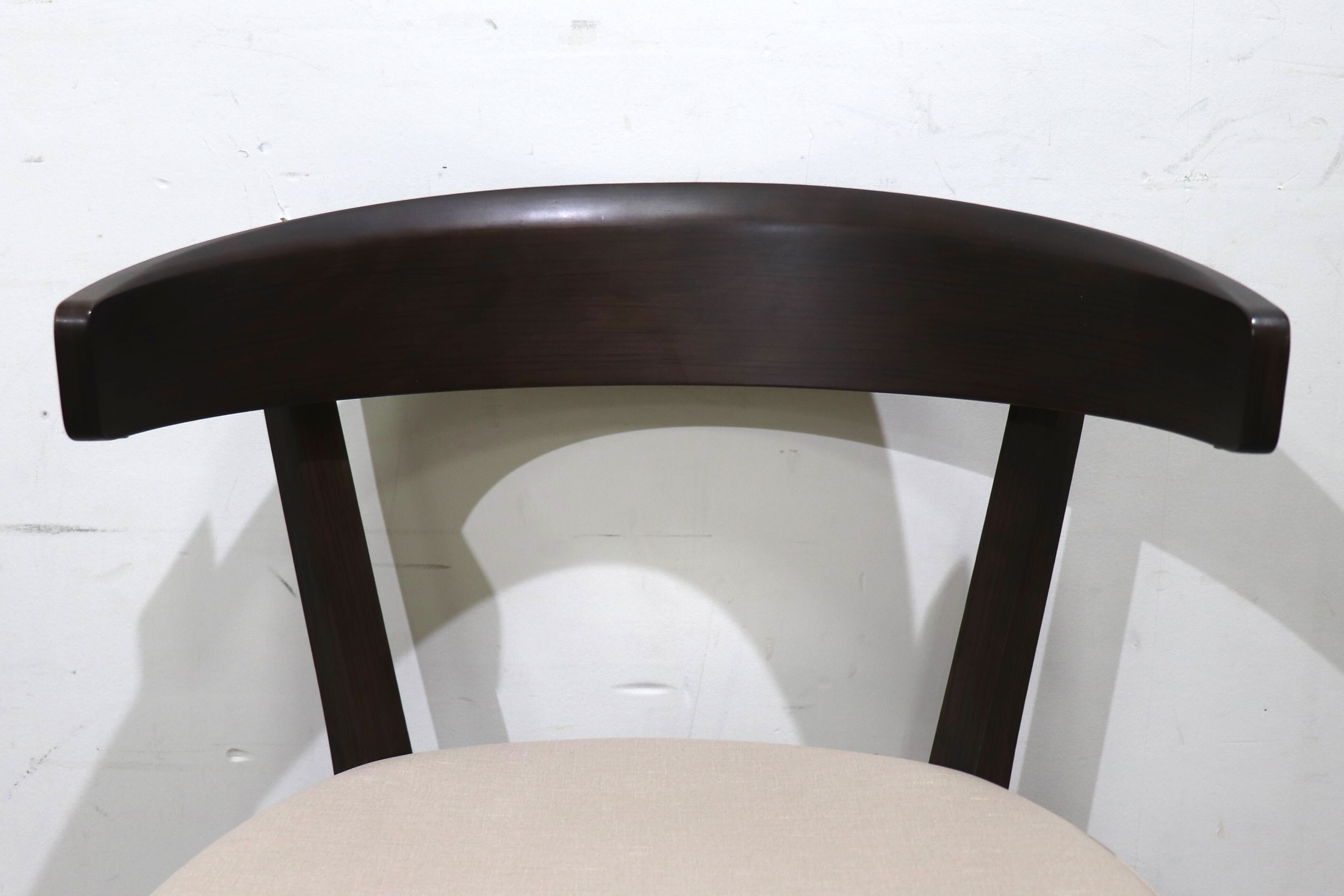 GMHN230F○karimoku / カリモク ダイニングチェア セミアームチェア 食卓椅子 椅子 ラバトリー材 合皮 マニエラ 国産家具 定価4.5万 展示品