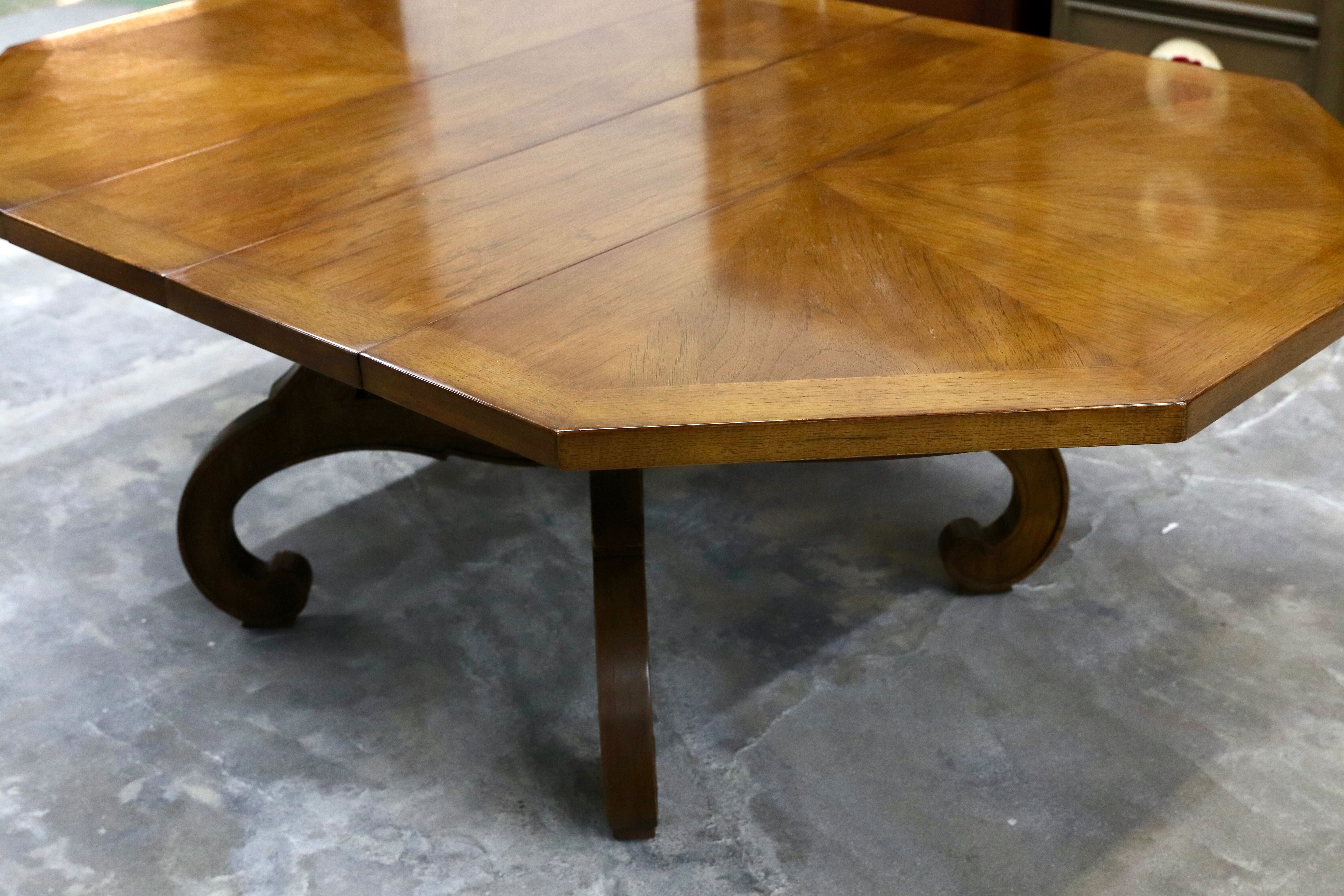 GMIK668○DREXEL HERITAGE / ドレクセルヘリテイジ エスペラント ダイニングテーブル 伸長式 クラシック 希少 ヴィンテージ 定価約66万