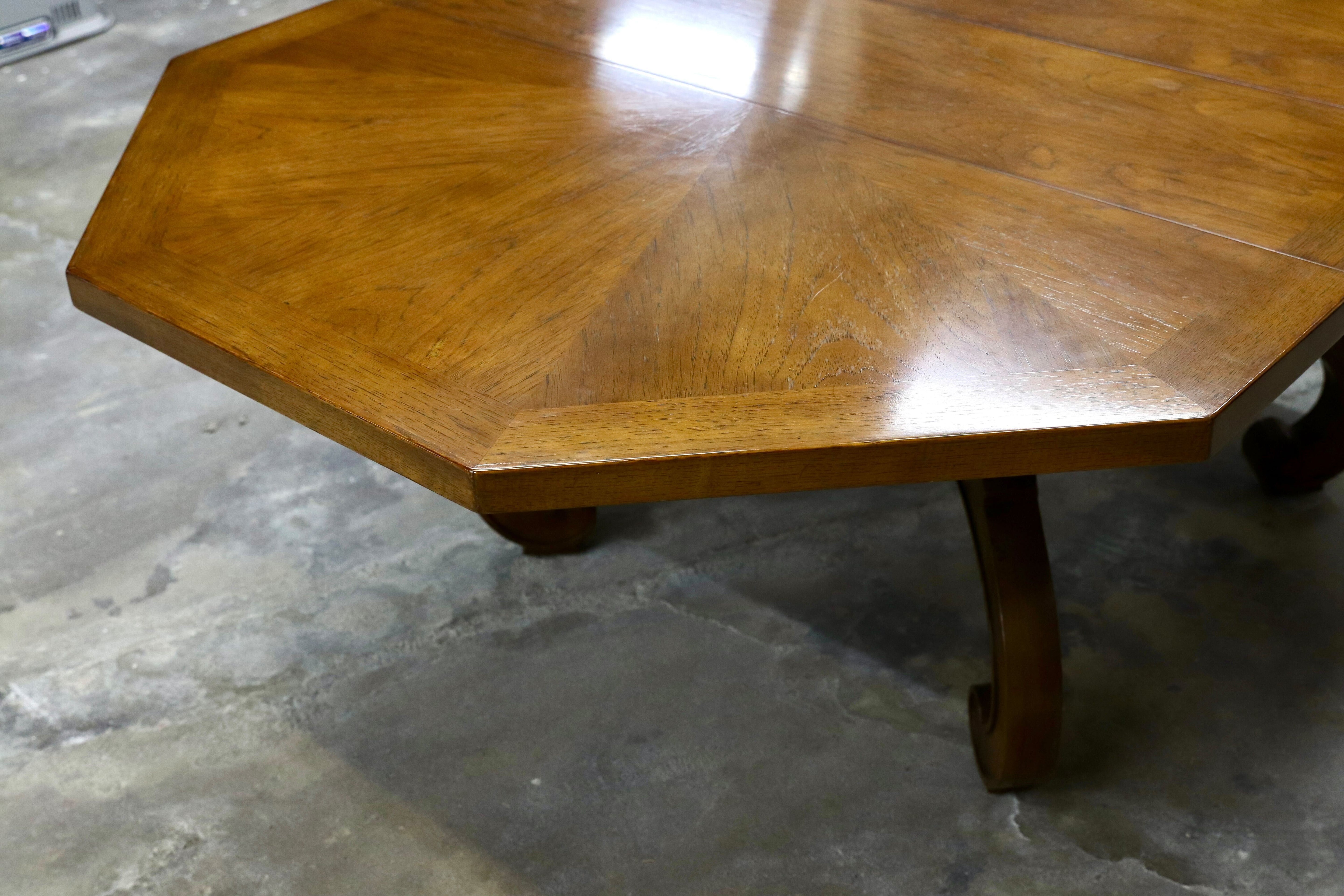 GMIK668○DREXEL HERITAGE / ドレクセルヘリテイジ エスペラント ダイニングテーブル 伸長式 クラシック 希少 ヴィンテージ 定価約66万