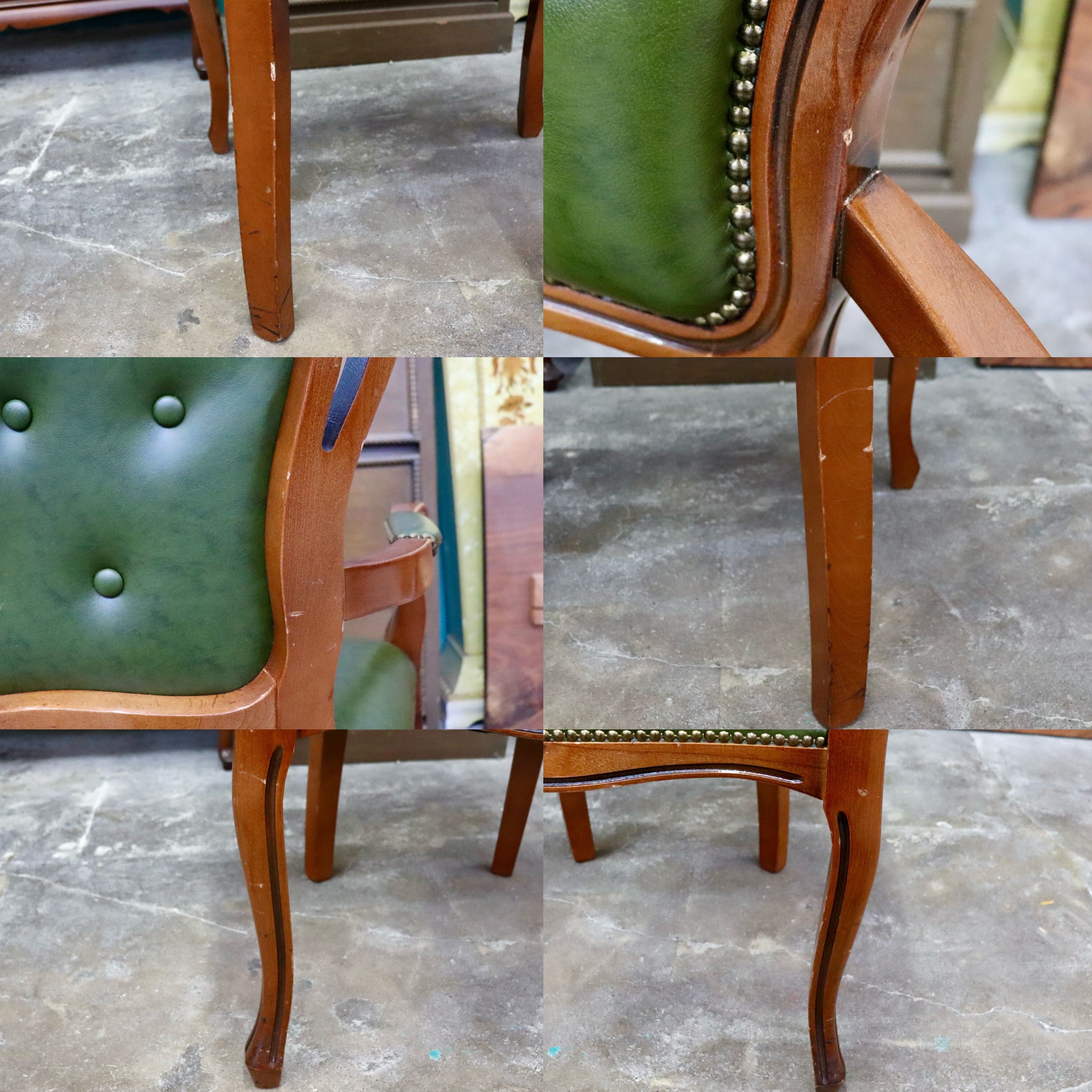 GMIS561U○イタリア ダイニングチェア 食卓椅子 アームチェア アンティーク 猫脚 彫刻 クラシック エレガント ヨーロピアン ロココ