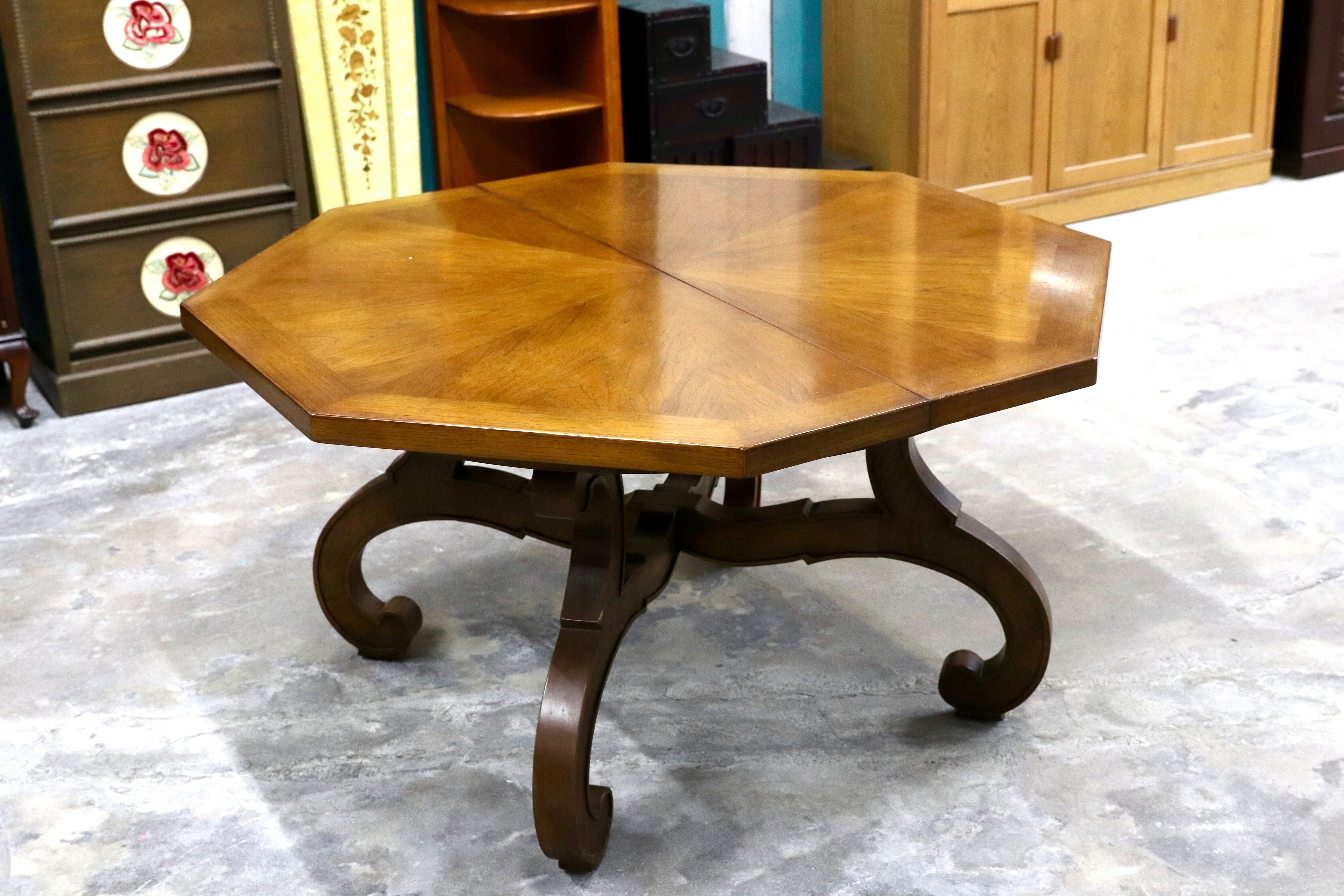 GMIK668○DREXEL HERITAGE / ドレクセルヘリテイジ エスペラント ダイニングテーブル 伸長式 クラシック 希少 ヴィンテージ 定価約66万