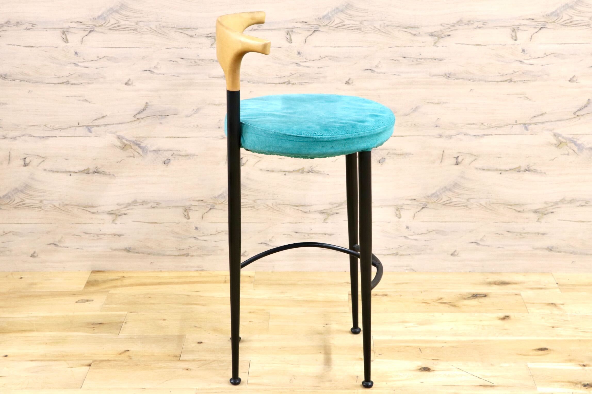 GMIS880C○モダン 北欧スタイル カウンターチェア バースツール ダイニングチェア ハイスツール スチールフレーム カバーリング