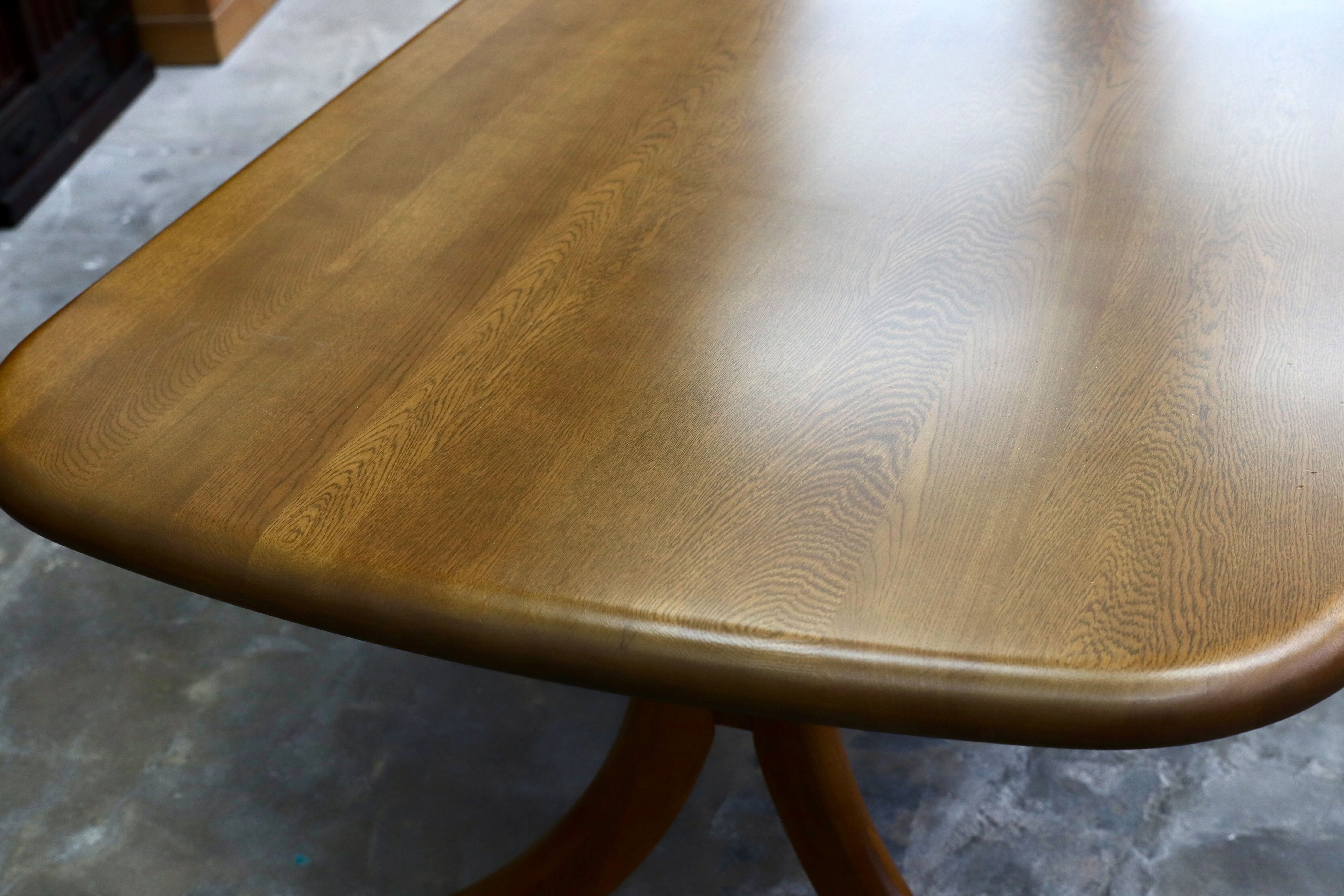 GMIK644A○浜本工芸 / HAMAMOTO ダイニングテーブル 食卓テーブル DT-20 楢材 IDC大塚家具 定価21〜22万 展示品