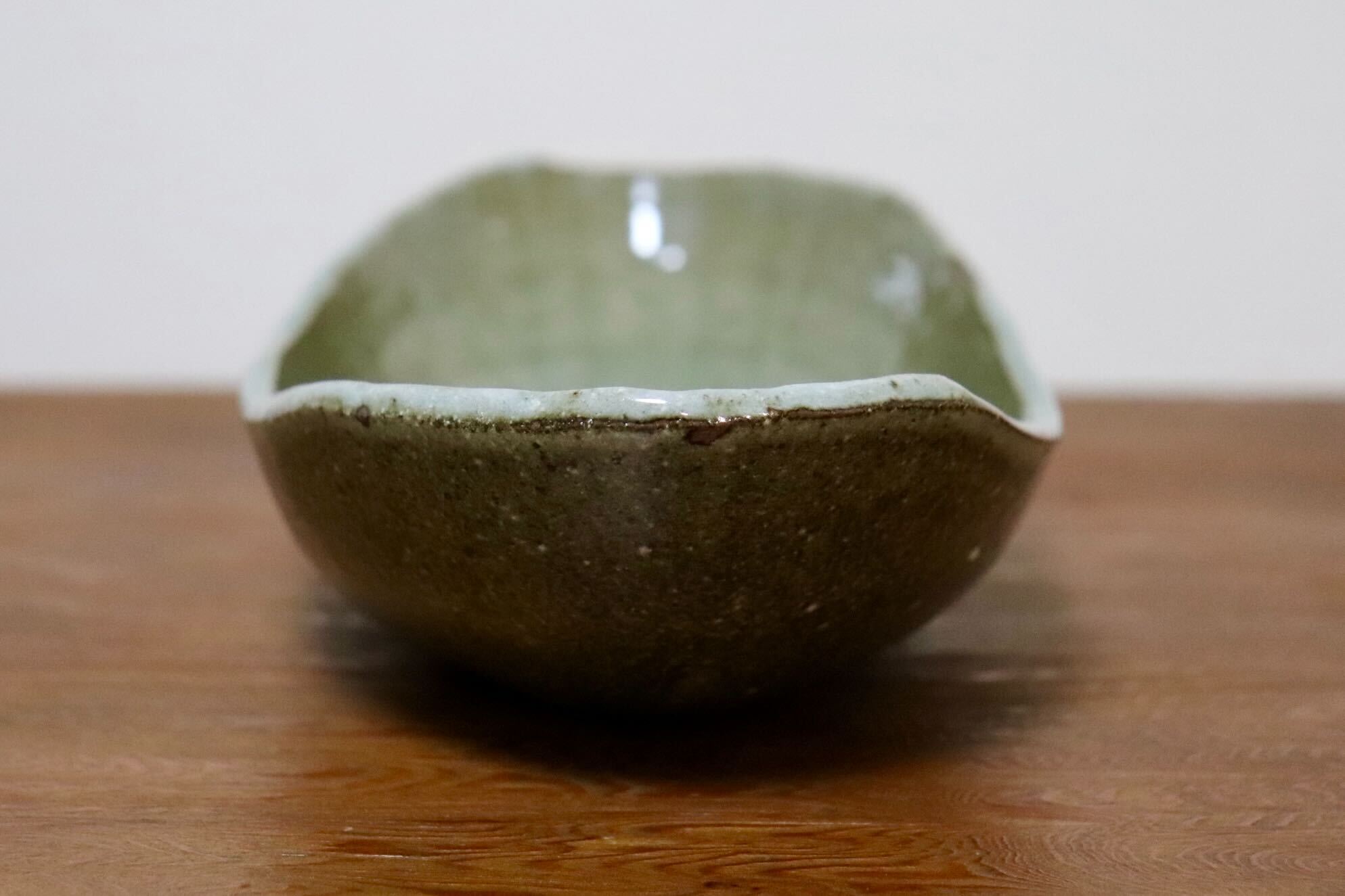 GMIO499A◯丹山窯 丹波焼 皿 楕円 陶器 丹波篠山 伝統工芸 未使用