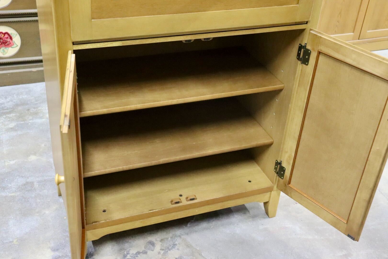 GMIK485○karimoku / カリモク ライティングデスク 本棚 キャビネット 飾り棚 パソコンデスク モダン 国産家具