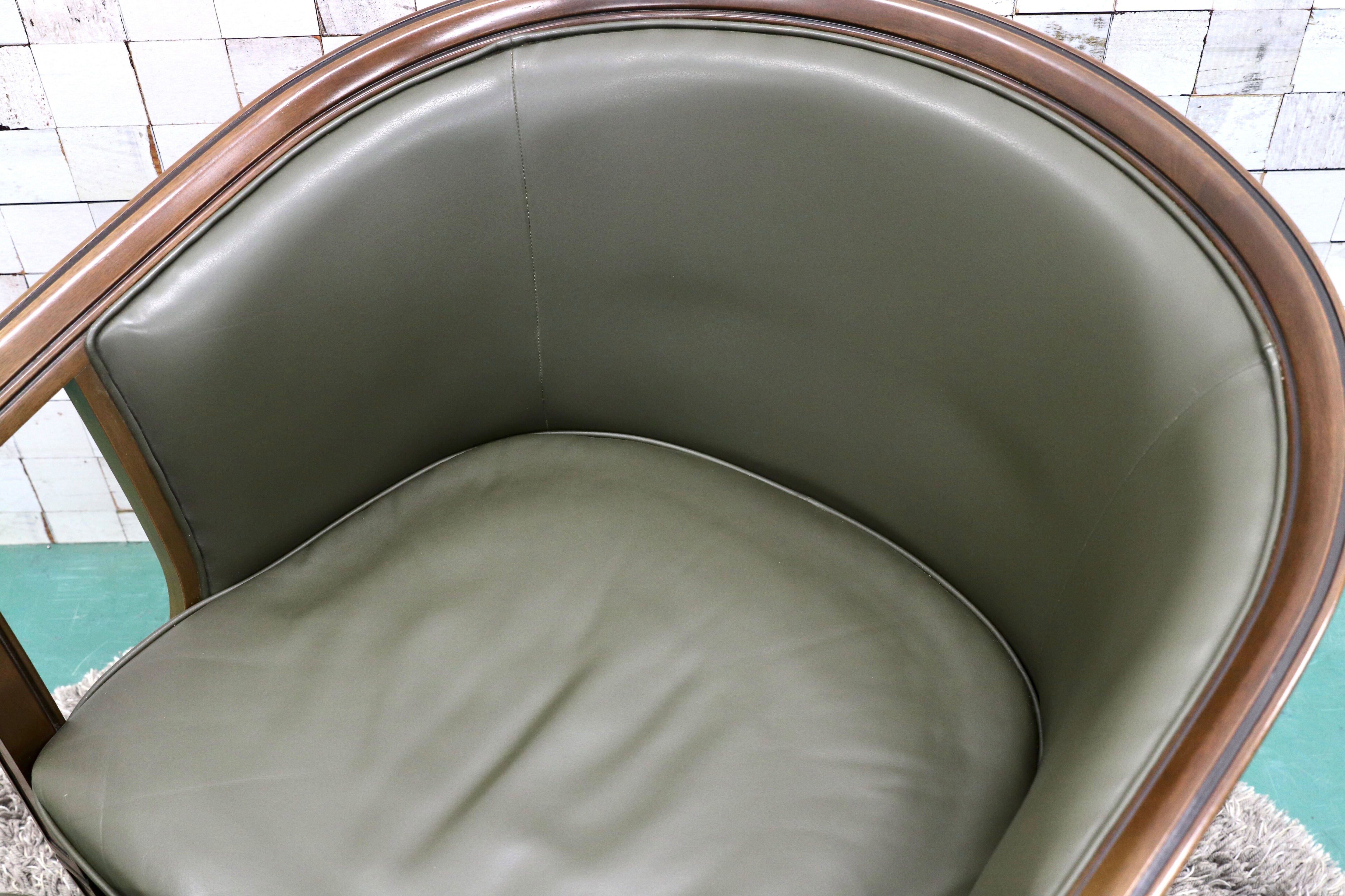 GMGK339A○maruni / マルニ ROYAL ロイヤル シャルル 地中海 1人掛けソファ ラウンジチェア 本革 クラシック 国産家具 定価約43万