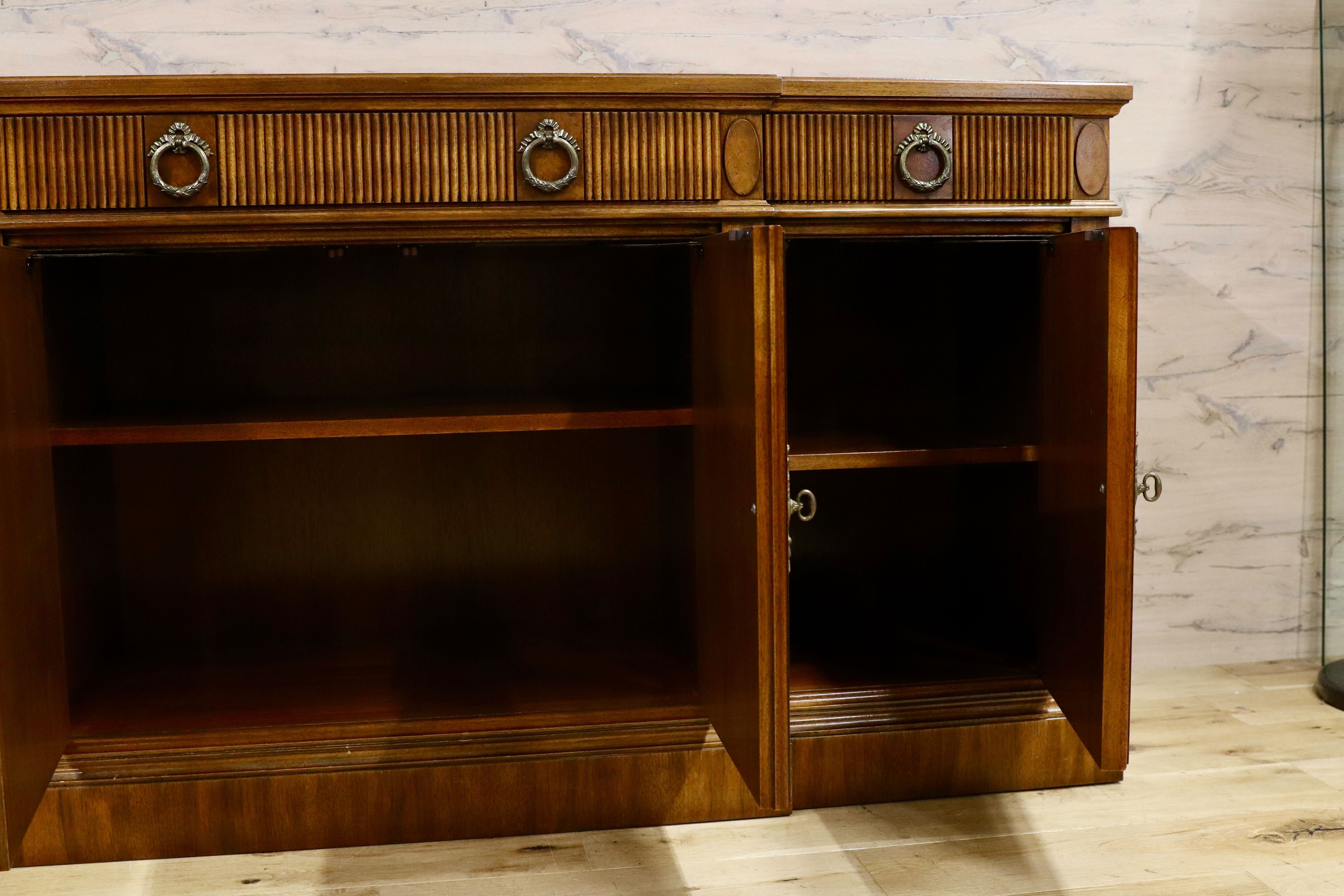 GMHK132○DREXEL HERITAGE / ドレクセルヘリテイジ Cameo Classics キャメオクラシック サイドボード リビングボード 約120万 稀少