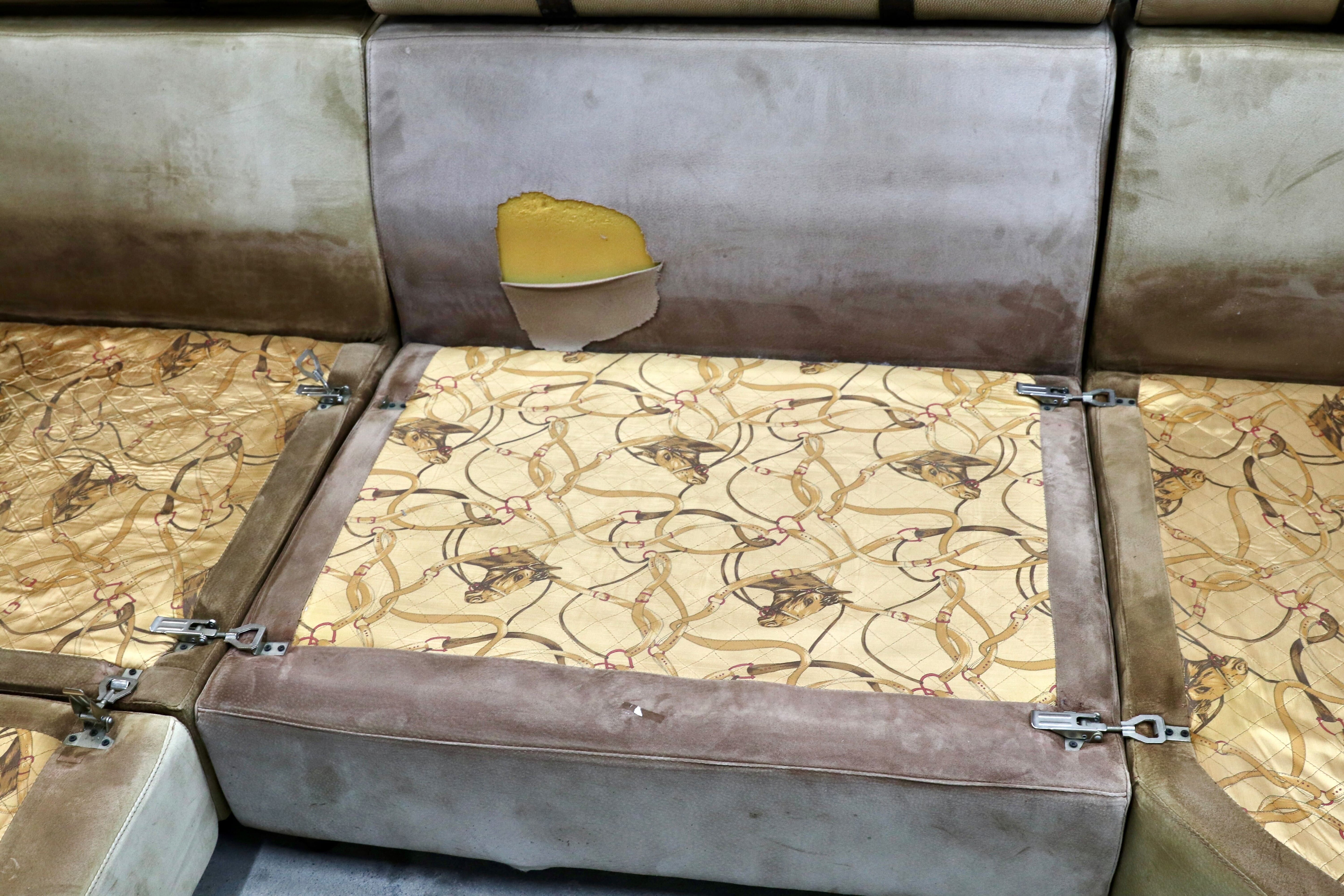 GMIK639○GUCCI / グッチ Formitalia フォルミタリア 最高級 カウチソファ セパレートソファ パオロ・グッチ イタリアモダン 約500万 稀少