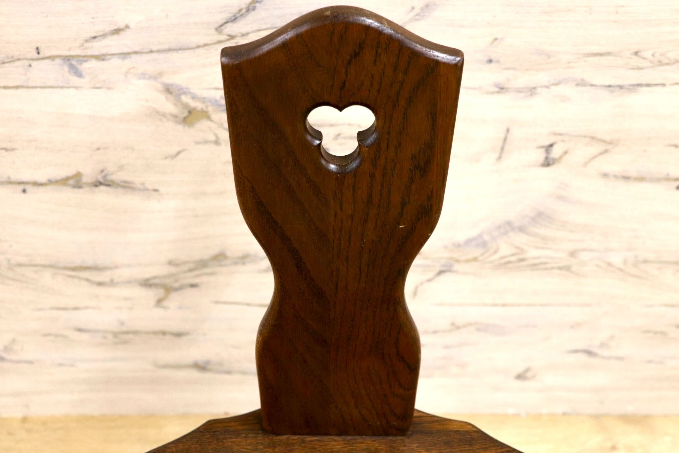 GMIK910○オランダ製 スモールチェア キッズチェア 3つ脚 木製 ヴィンテージ カントリースタイル ヨーロピアン 椅子