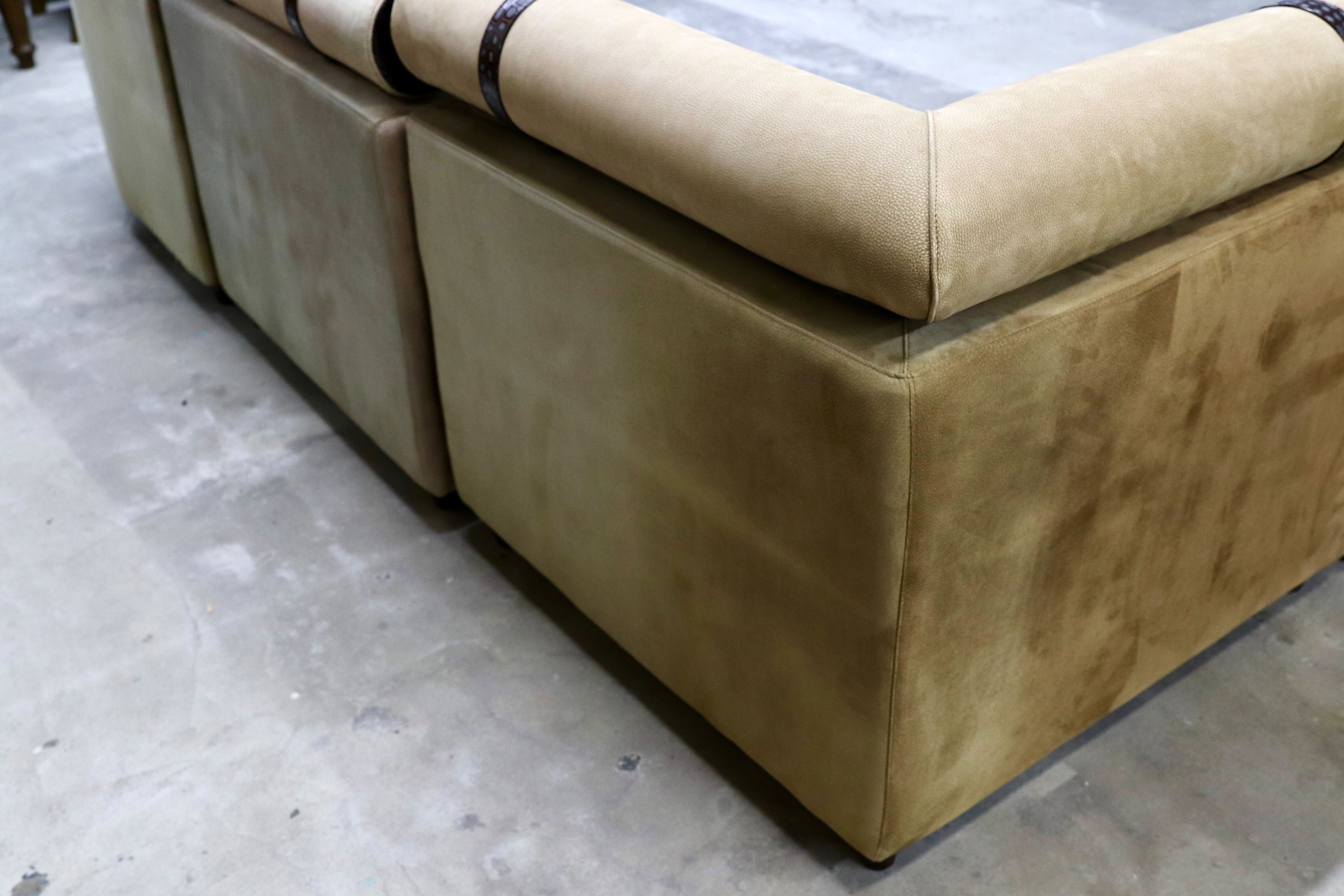 GMIK639○GUCCI / グッチ Formitalia フォルミタリア 最高級 カウチソファ セパレートソファ パオロ・グッチ イタリアモダン 約500万 稀少