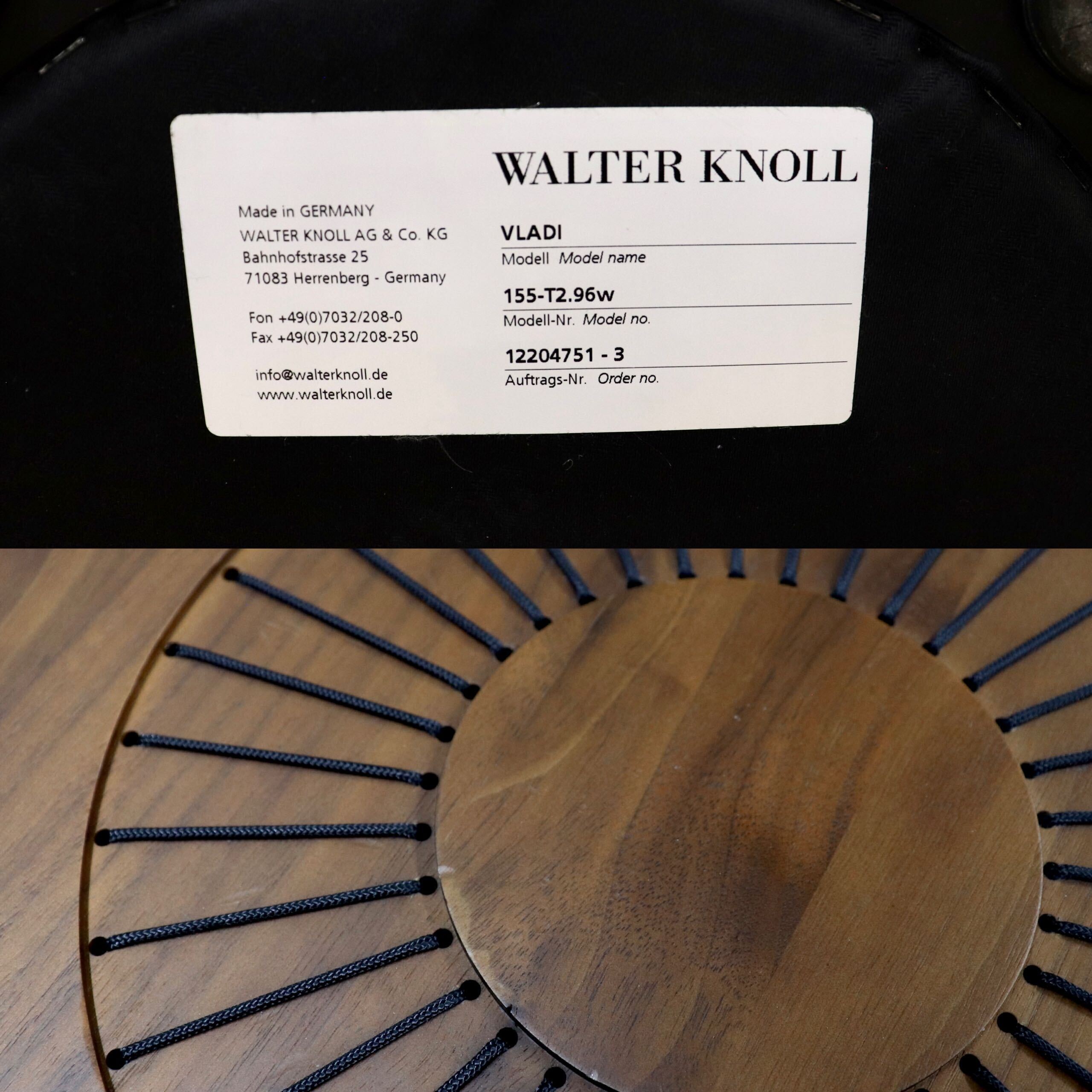 GMIO151C○Walter Knoll ウォルターノル Vladi Coffee Table ウォールナット材 コーヒーテーブル サイドテーブル Eoos 約25万 展示品