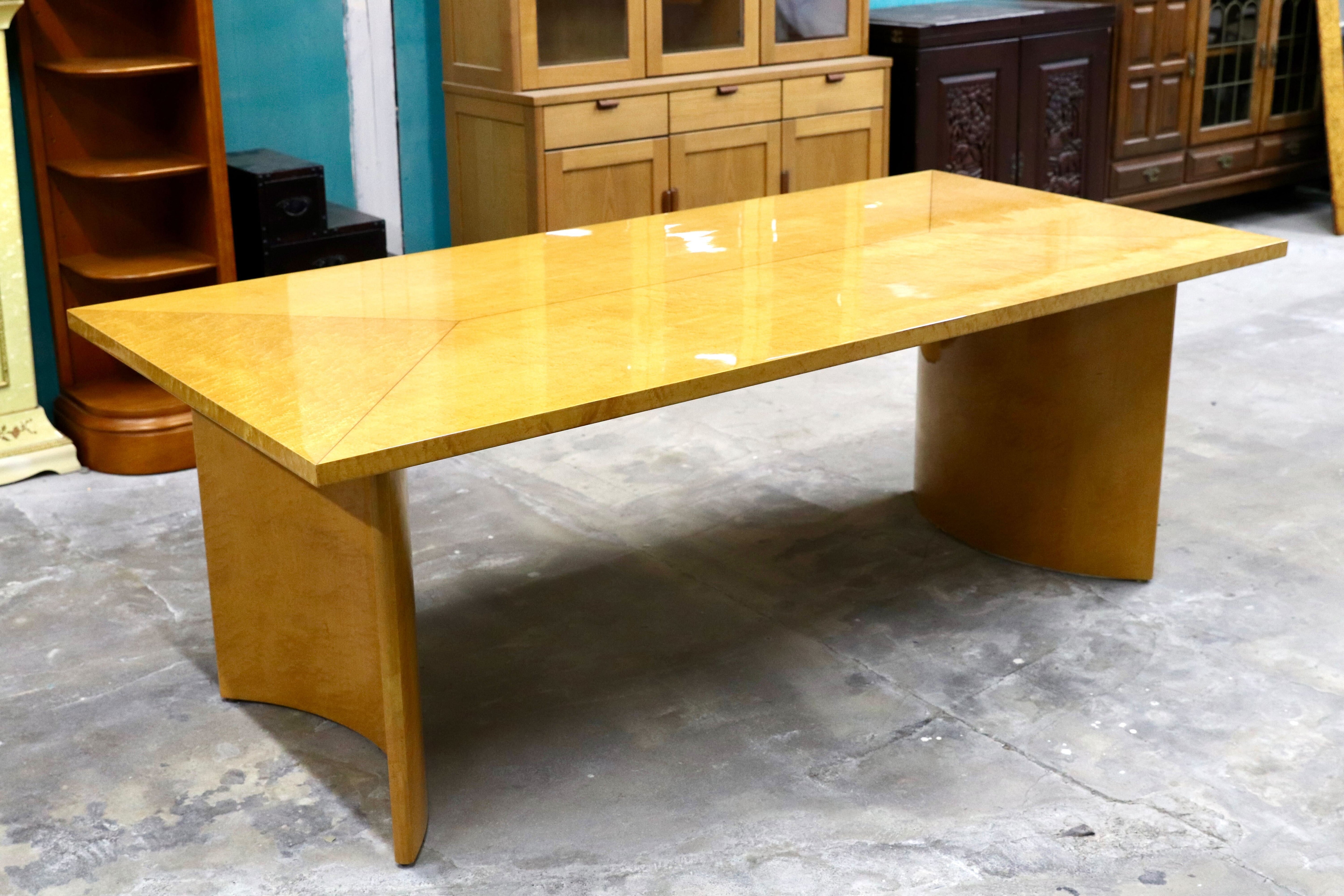 GMIK616○IDC大塚家具 スプレンダー ダイニングテーブル 食卓テーブル バーズアイメープル クラシック エレガント 机