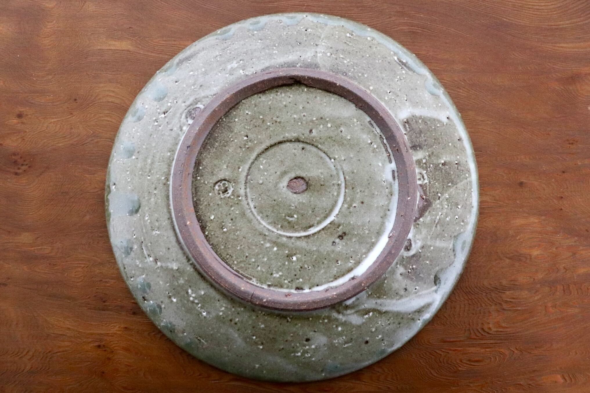 GMIO501B◯丹山窯 丹波焼 皿 7寸 陶器 丹波篠山 伝統工芸 未使用