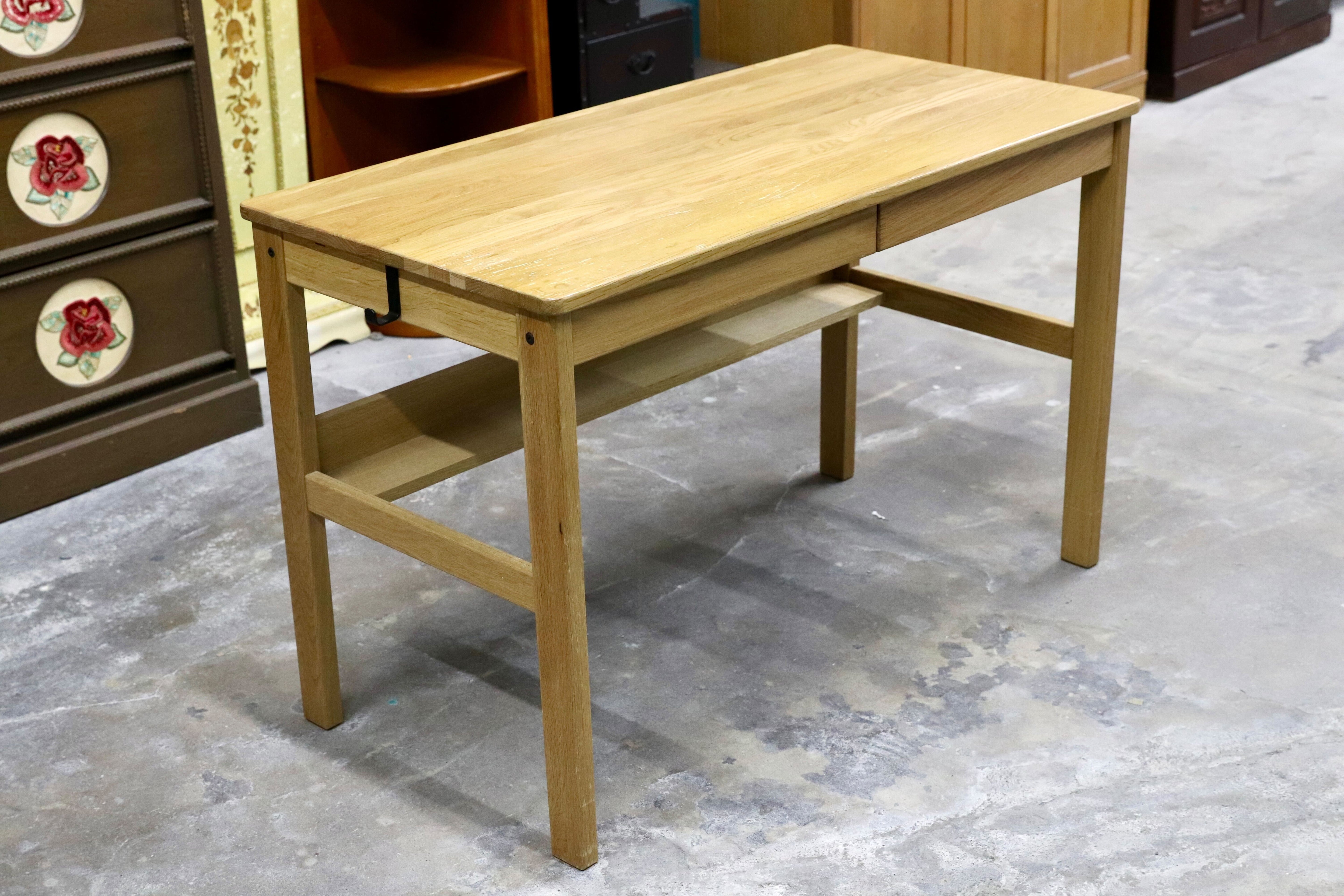 GMIK624○無印良品 / MUJI オーク材 デスク 学習机 パソコンデスク シンプル ナチュラル