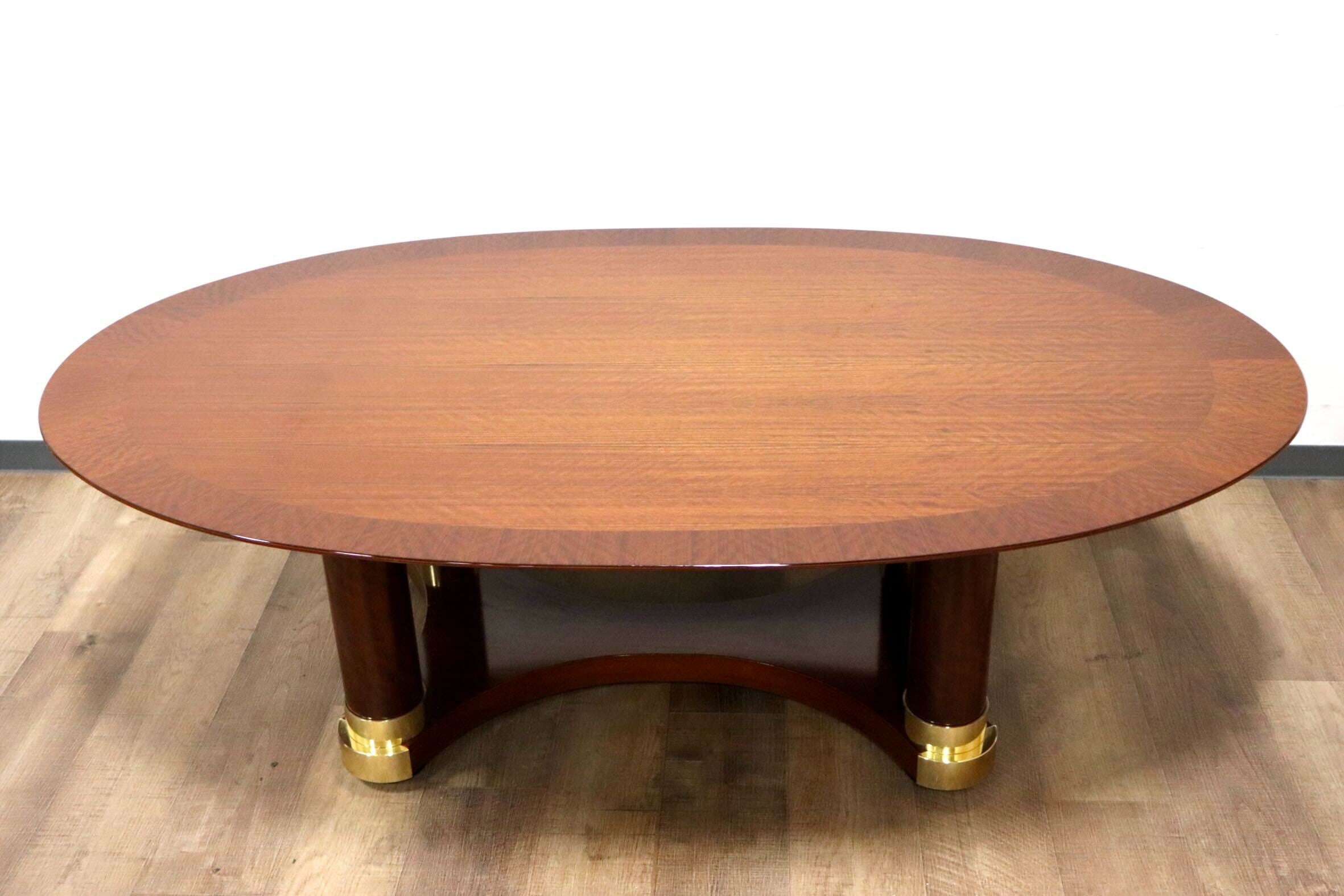 GMHS37○domani / ドマーニ Forza カクテルテーブル リビングテーブル ダニエラ材 グロッシーアンバー色 カリモク最高峰 定価約95万 美品