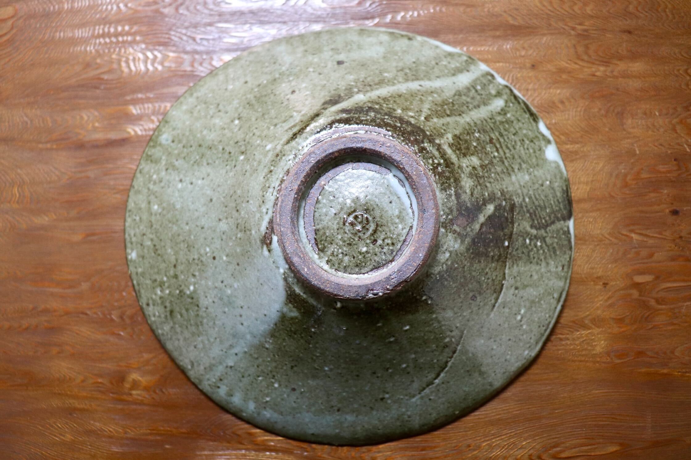 GMIO500C◯丹山窯 丹波焼 傘皿 陶器 丹波篠山 伝統工芸 未使用