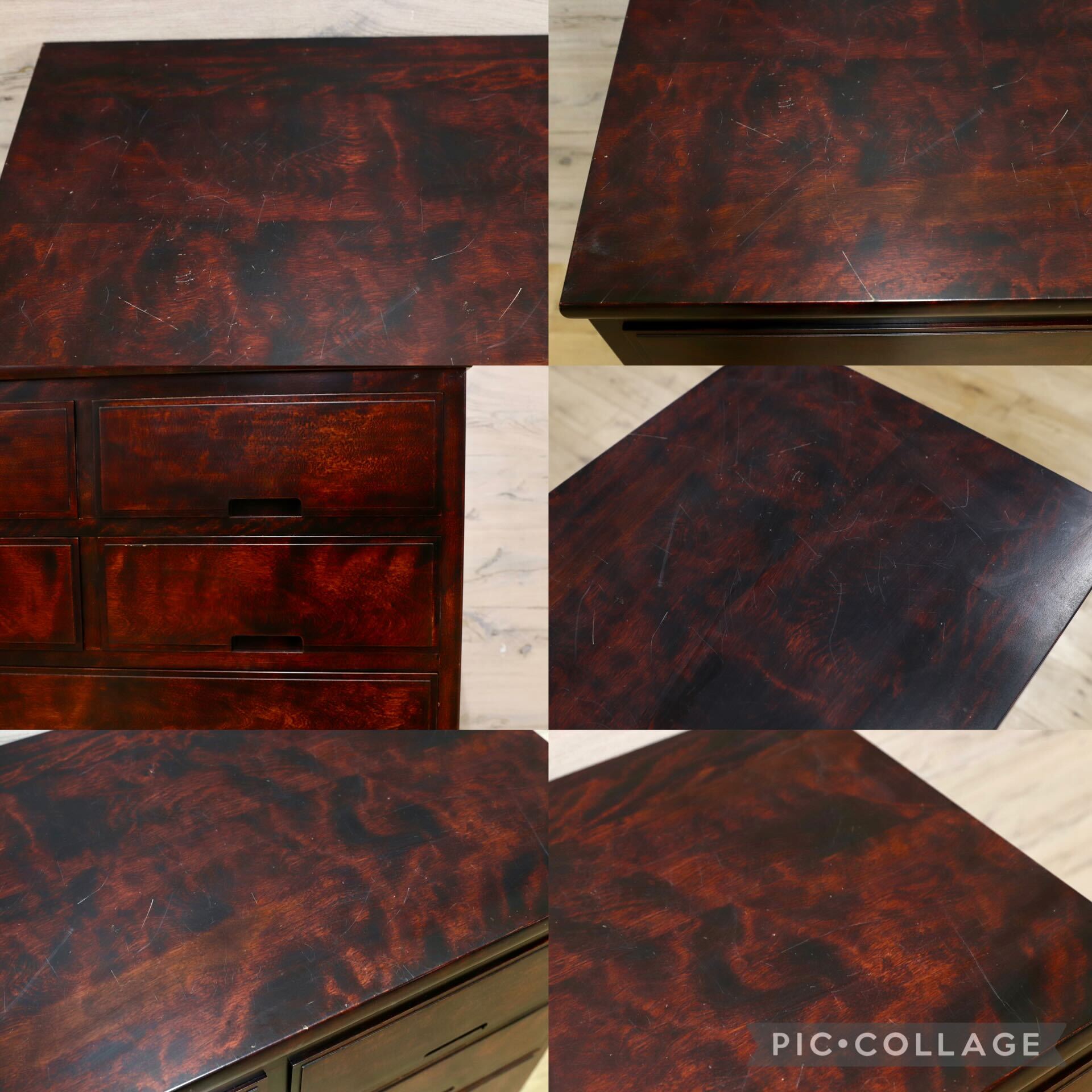 GMIS493C○民芸家具 チェスト 整理箪笥 和家具 和モダン レトロ 和室 座敷 アンティーク 古民家 検)九州民芸家具 北海道民芸家具