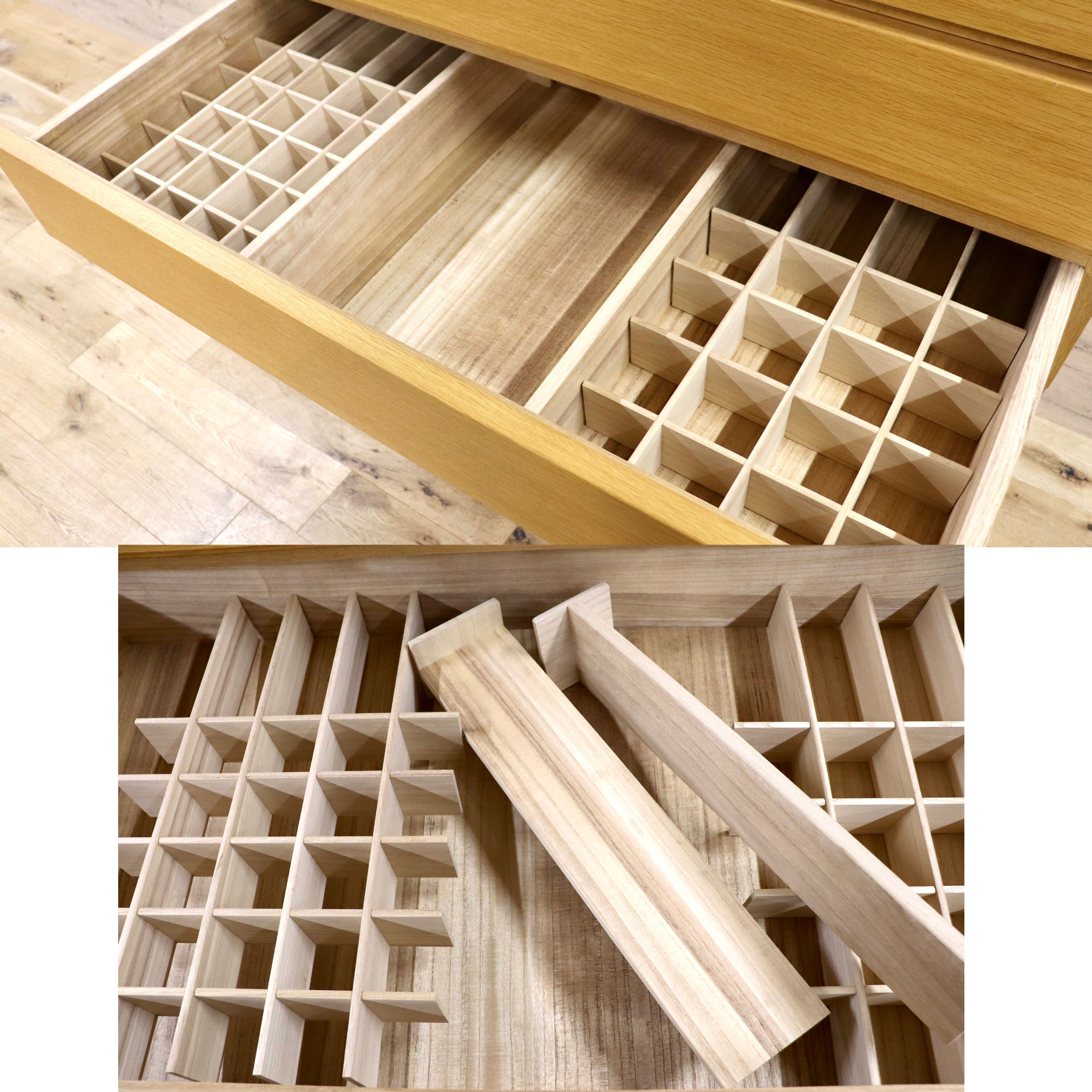 GMFK600○府中家具 佐々木木工 桐箪笥 洋服タンス 整理箪笥 チェスト 洋服箪笥 間仕切り IDC大塚家具 シンプル ナチュラル