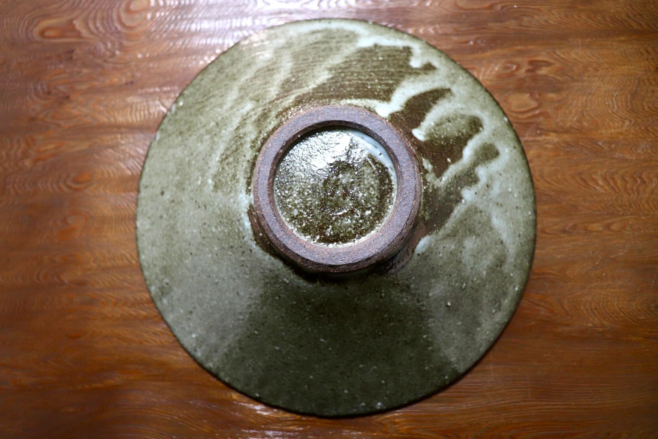 GMIO500D◯丹山窯 丹波焼 傘皿 陶器 丹波篠山 伝統工芸 未使用