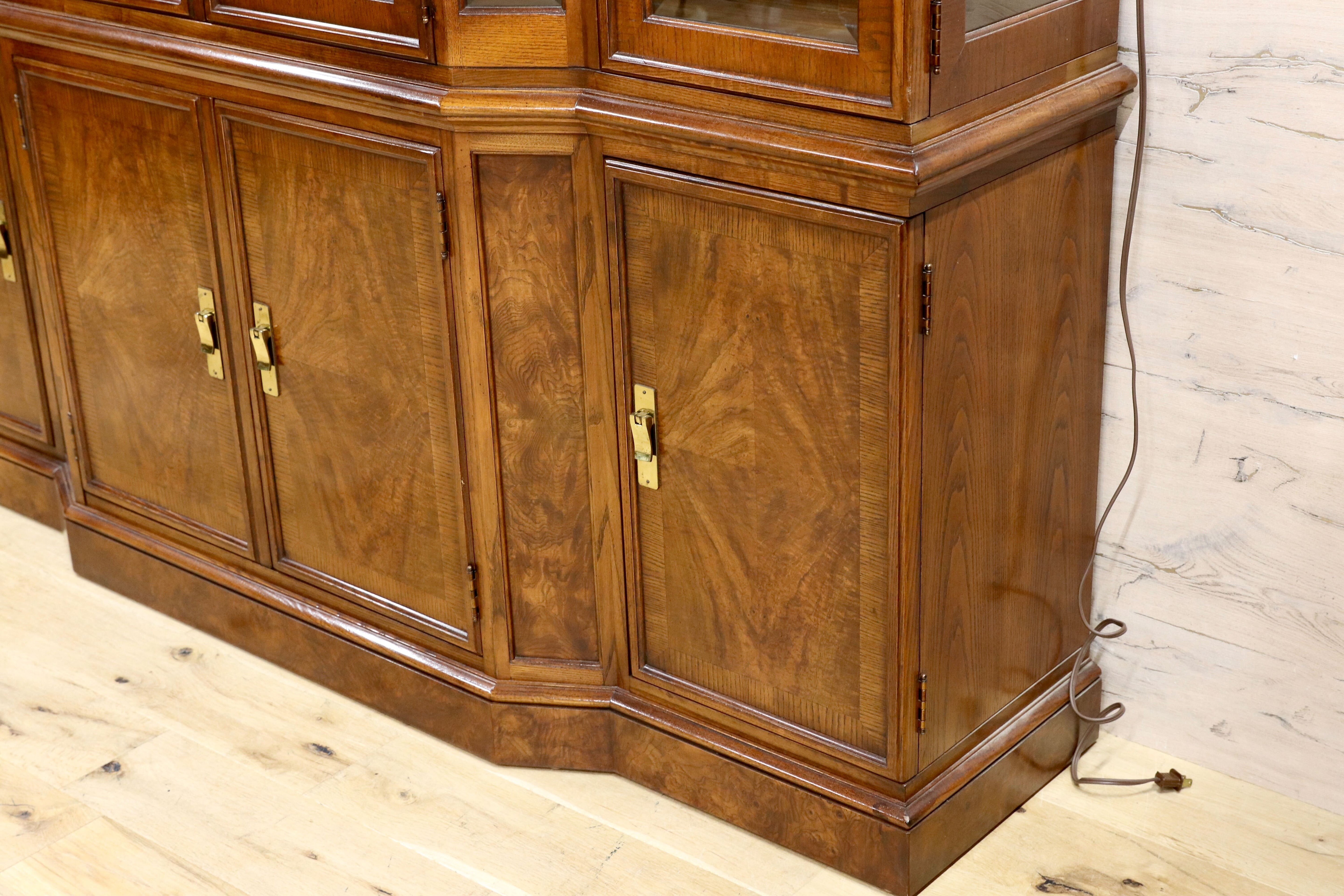 GMHK133○DREXEL HERITAGE / ドレクセルヘリテイジ CHINA チャイナ キャビネット 飾り棚 クラシック 最高級 約150万 稀少