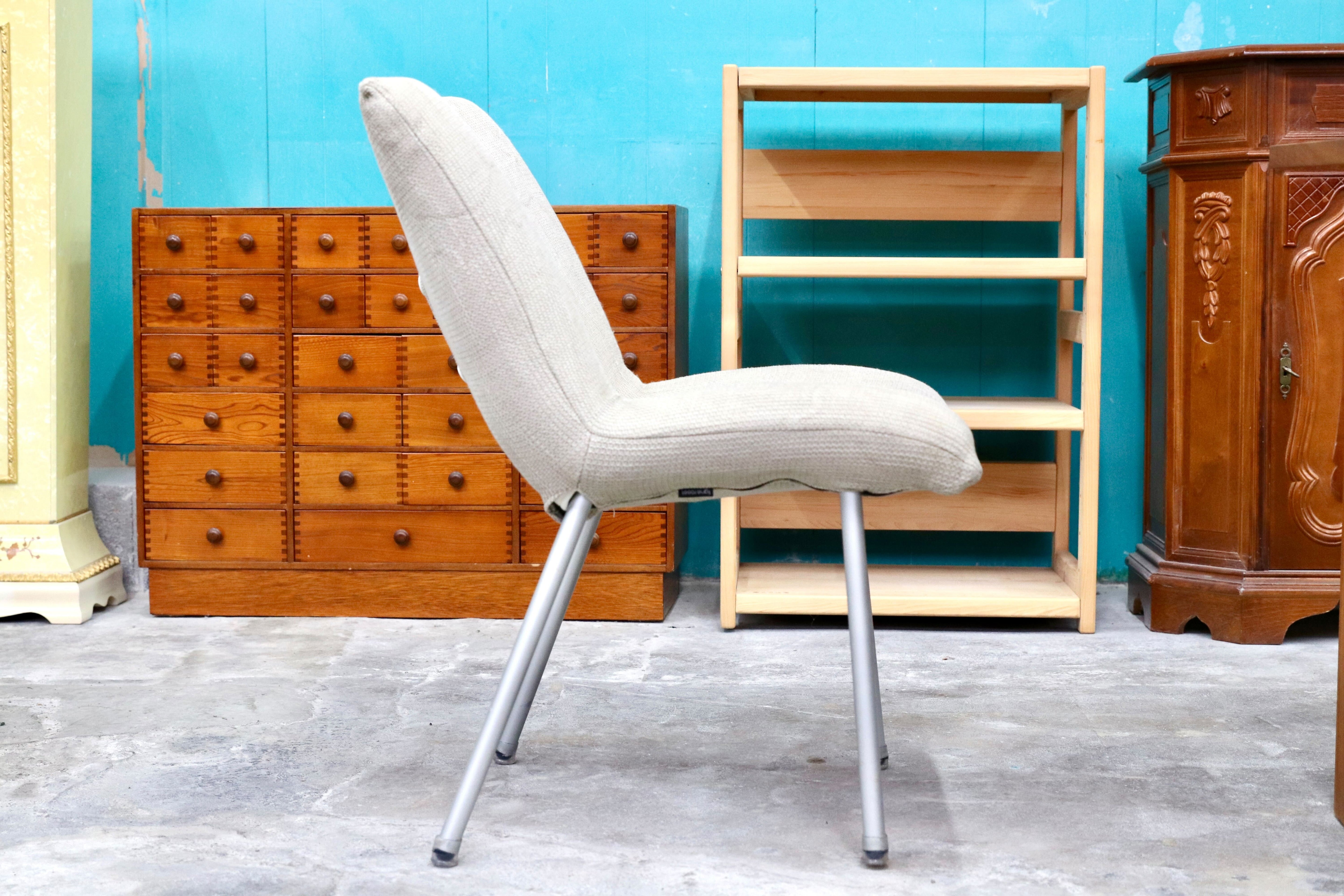 GMIH68A○ligne roset / リーンロゼ ROSETCalin steel leg カラン ダイニングチェア 椅子 定価約12.1万 ※訳あり