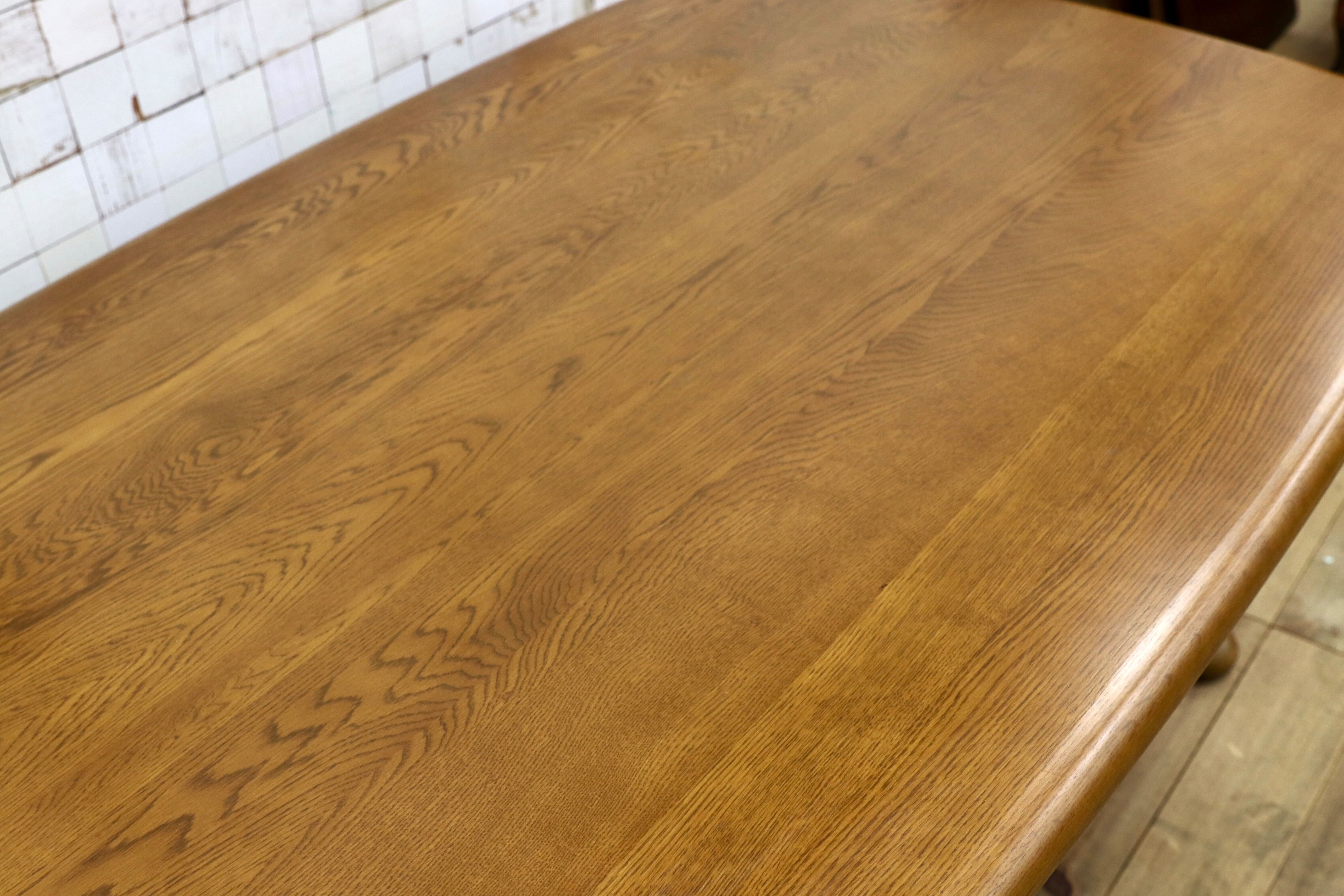 GMHH455○浜本工芸 / HAMAMOTO ダイニングテーブル 食卓テーブル 楢材 IDC大塚家具 展示品