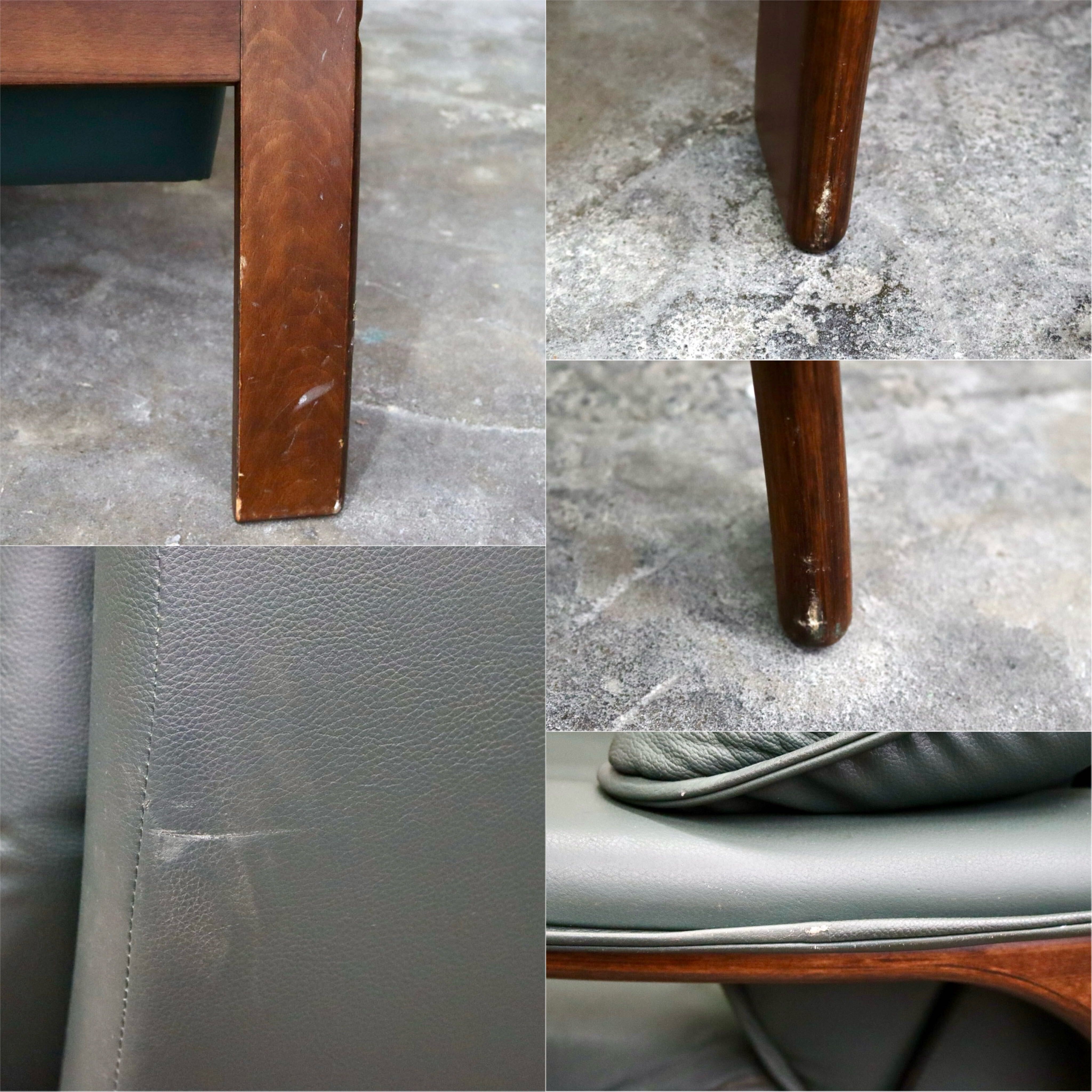 GMJK130B○冨士ファニチア / FUJI FURNITURE 2人掛けソファ ラブソファ ハイバック 椅子 チェア 本革 曲木 ヴィンテージ 国産家具
