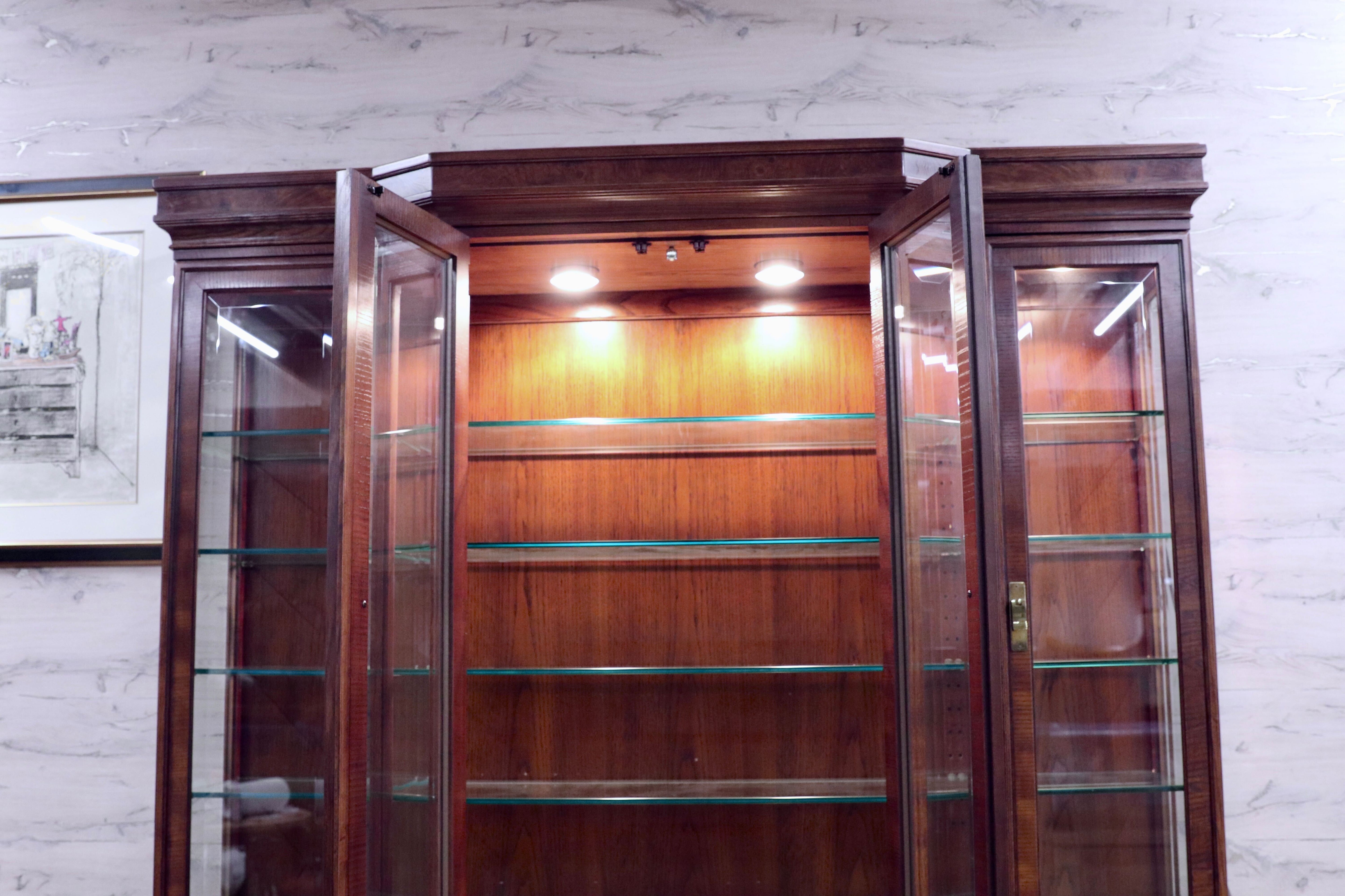 GMHK133○DREXEL HERITAGE / ドレクセルヘリテイジ CHINA チャイナ キャビネット 飾り棚 クラシック 最高級 約150万 稀少