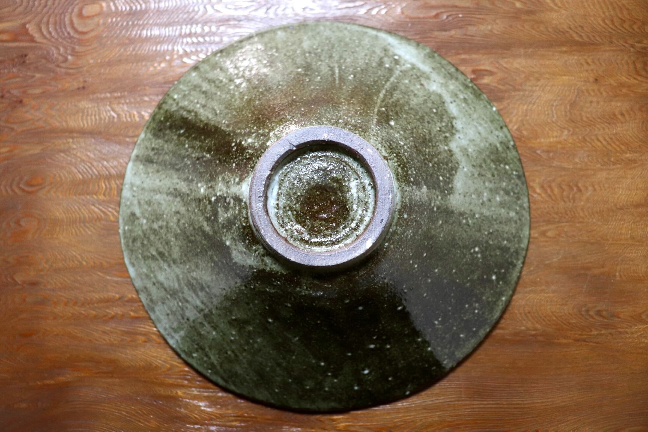 GMIO500E◯丹山窯 丹波焼 傘皿 陶器 丹波篠山 伝統工芸 未使用