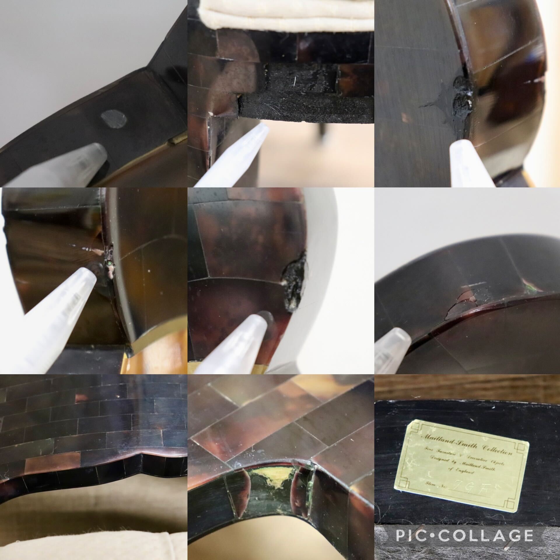 GMHO145○MAITLAND-SMITH / メートランドスミス シェルバックチェア ダイニングチェア 最高級 ファブリック 希少 クラシック 定価約32万