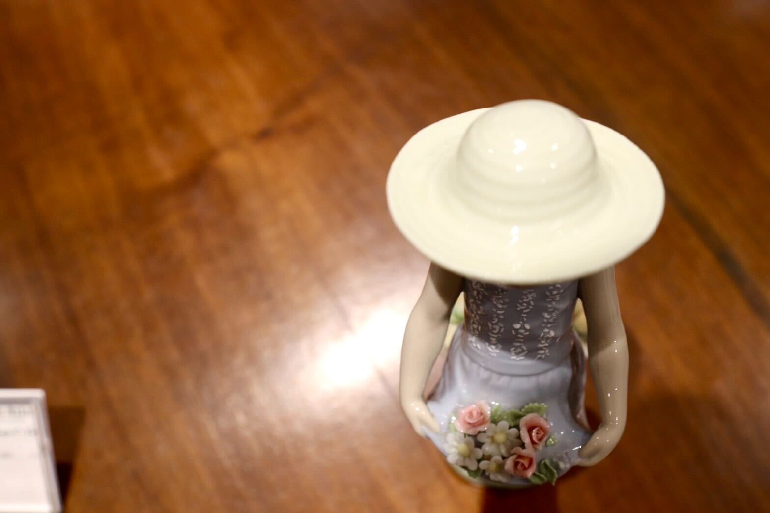 GMIO16◯LLADRO / リヤドロ スカートに花いっぱいスペシャルバージョン フィギュア 置物 陶器