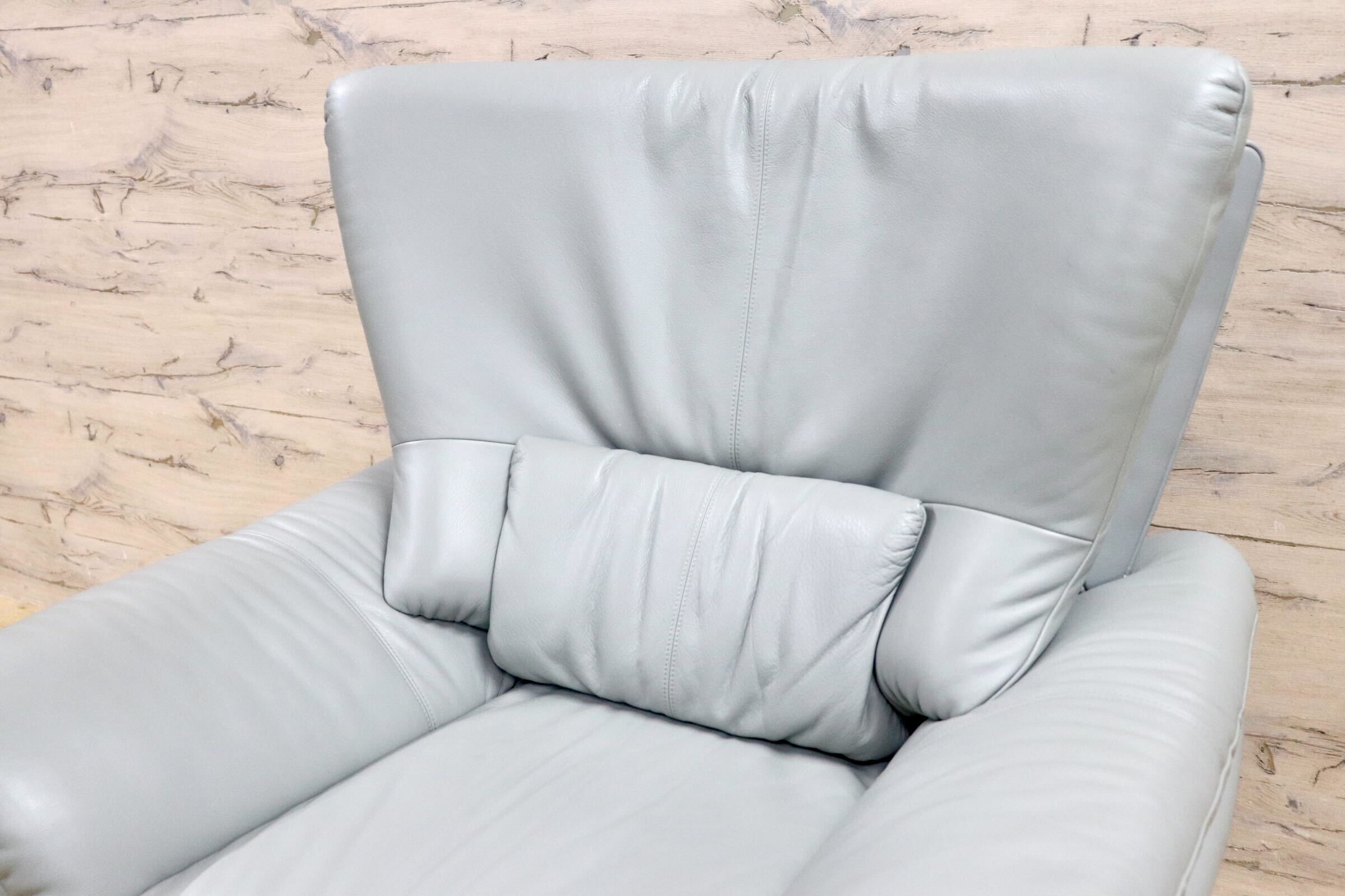 GMHK361C○karimoku / カリモク 1人掛けソファ シングルソファ ラウンジソファ アームチェア 応接 ハイバック 本革 モダン 国産家具