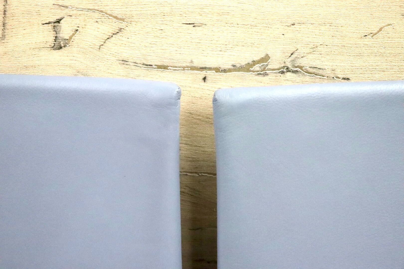 GMFS270B○B&B ITALIA Arcadia アルカディア ダイニングチェア 椅子 4脚セット 総本革 イタリアモダン ヴィンテージ 定価約104万 希少 名作