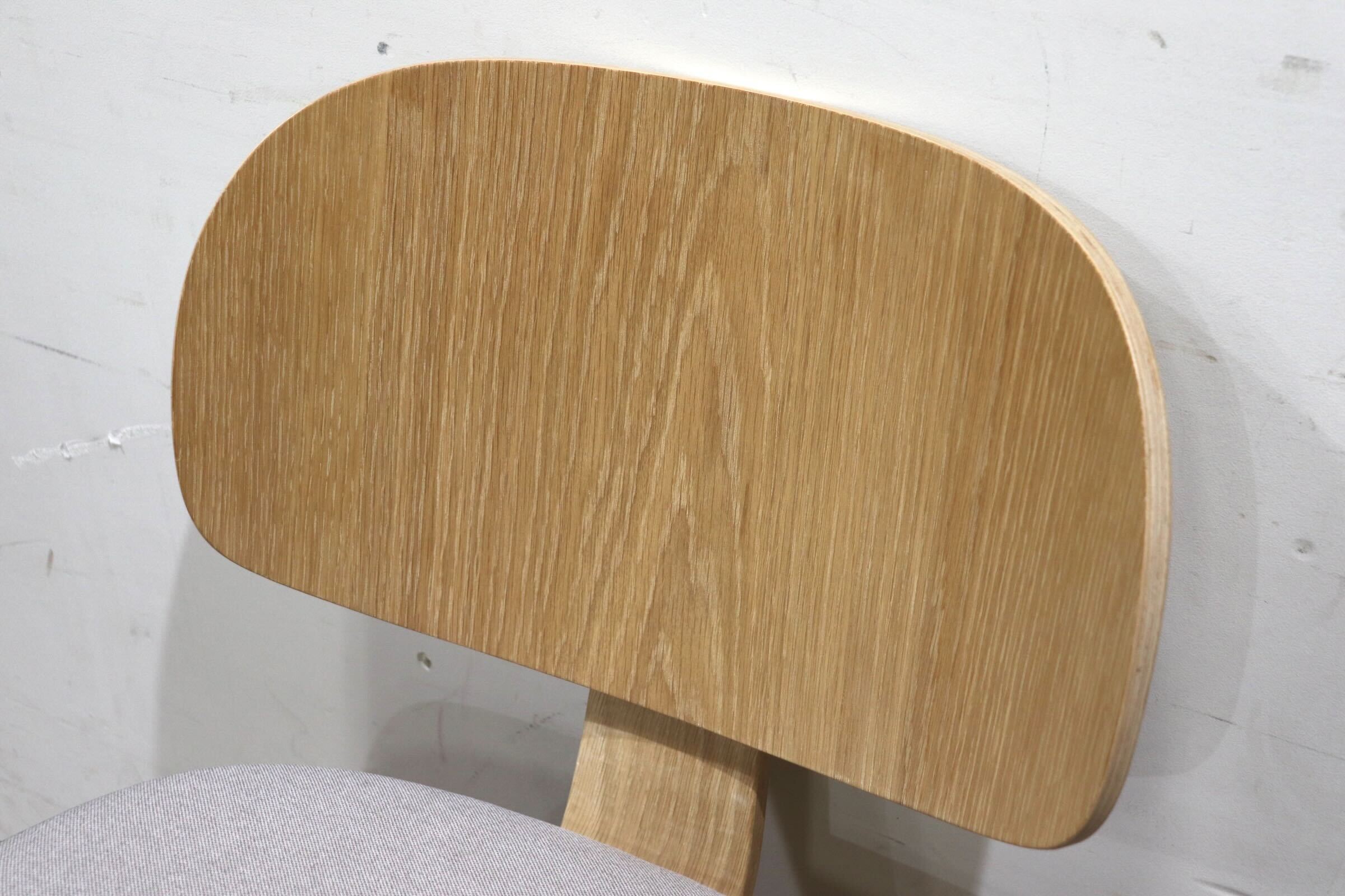 GMHS448A○FUJIEI / 藤栄 CUMMER F Chair カマーFチェア ダイニングチェア 食卓椅子 ファブリック グレー 北欧スタイル 展示品