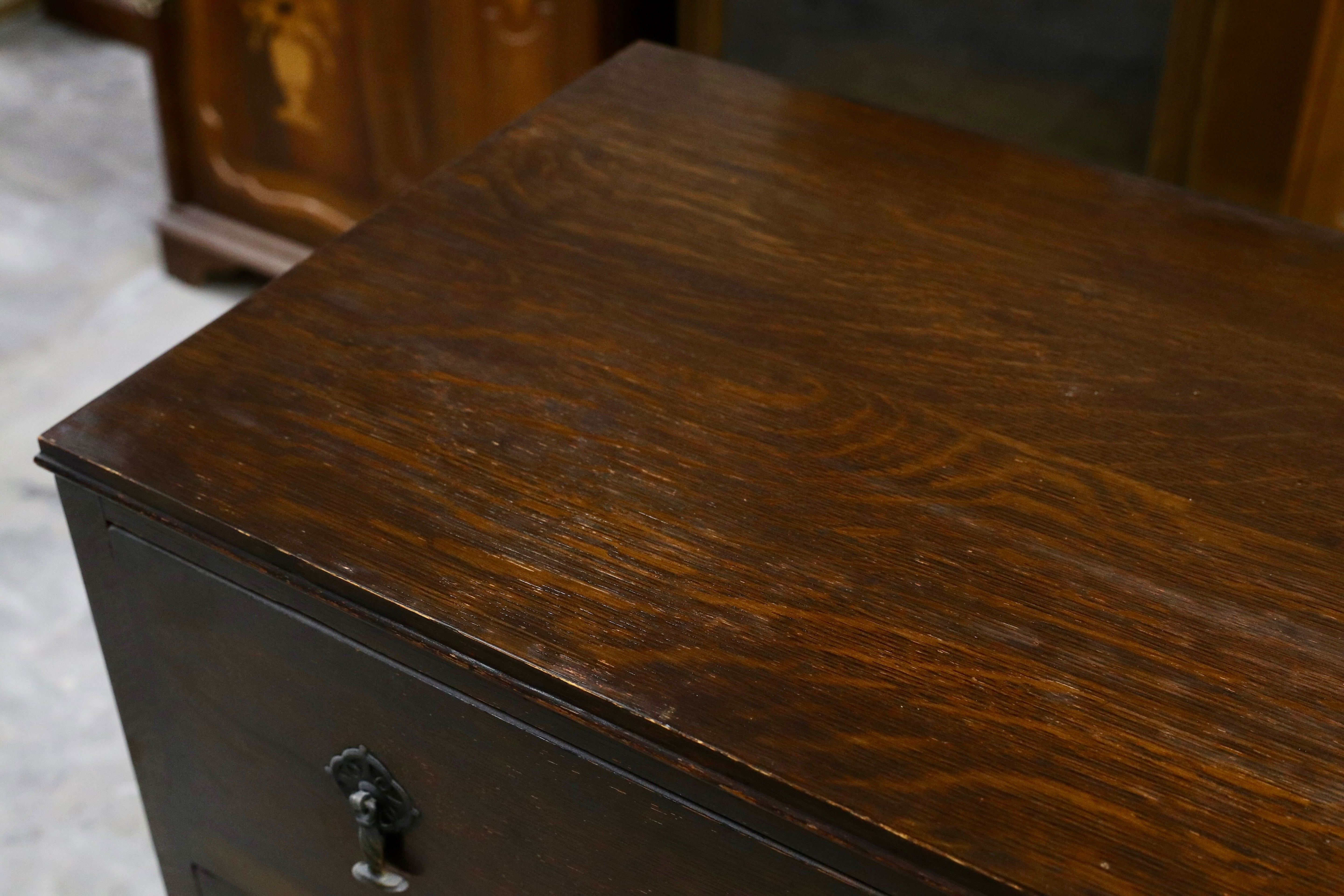 GMHK456○RALEIGH FURNITURE ヴィンテージ チェスト オーク無垢材 クラシック 英国アンティーク US 西洋 家具