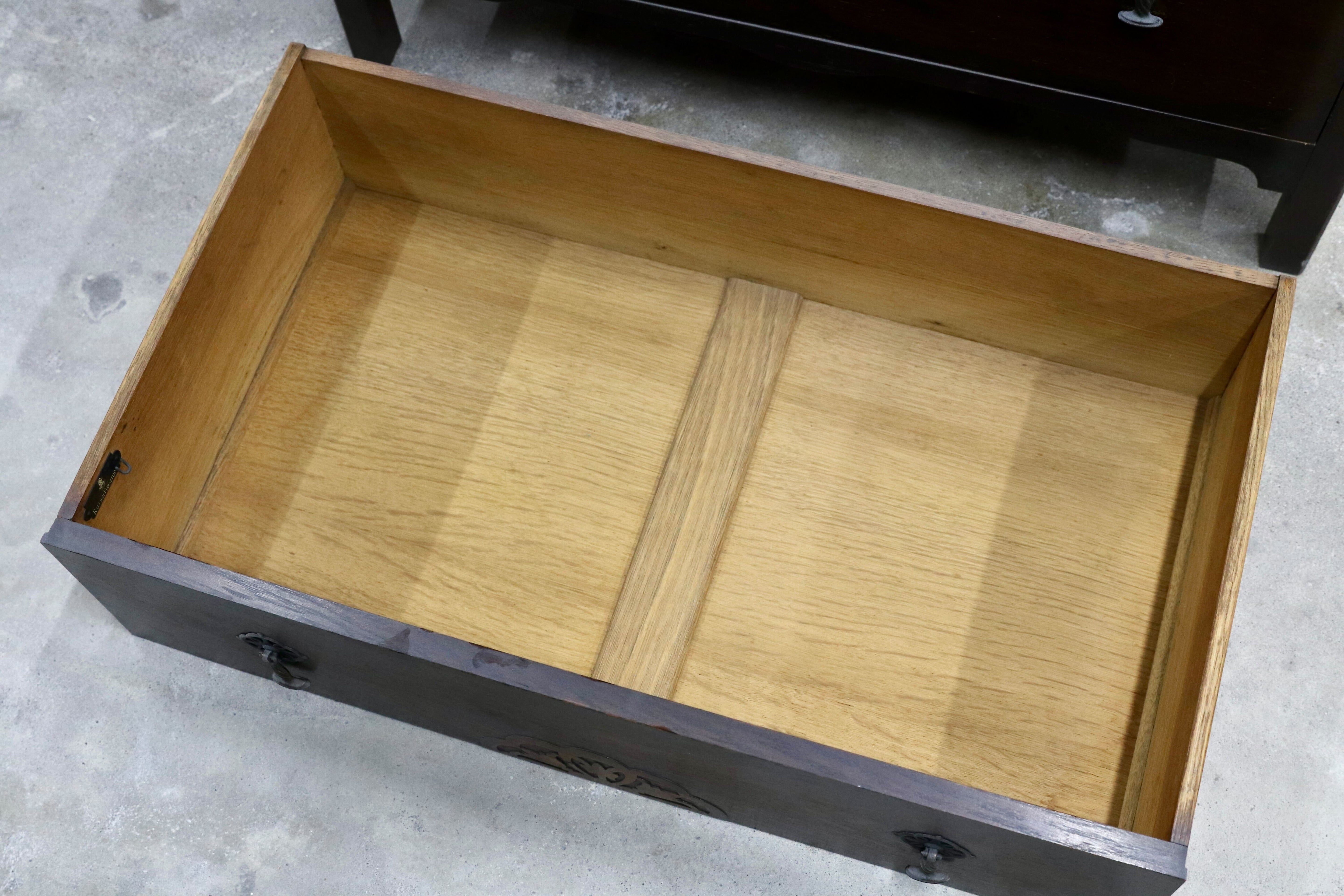 GMHK456○RALEIGH FURNITURE ヴィンテージ チェスト オーク無垢材 クラシック 英国アンティーク US 西洋 家具